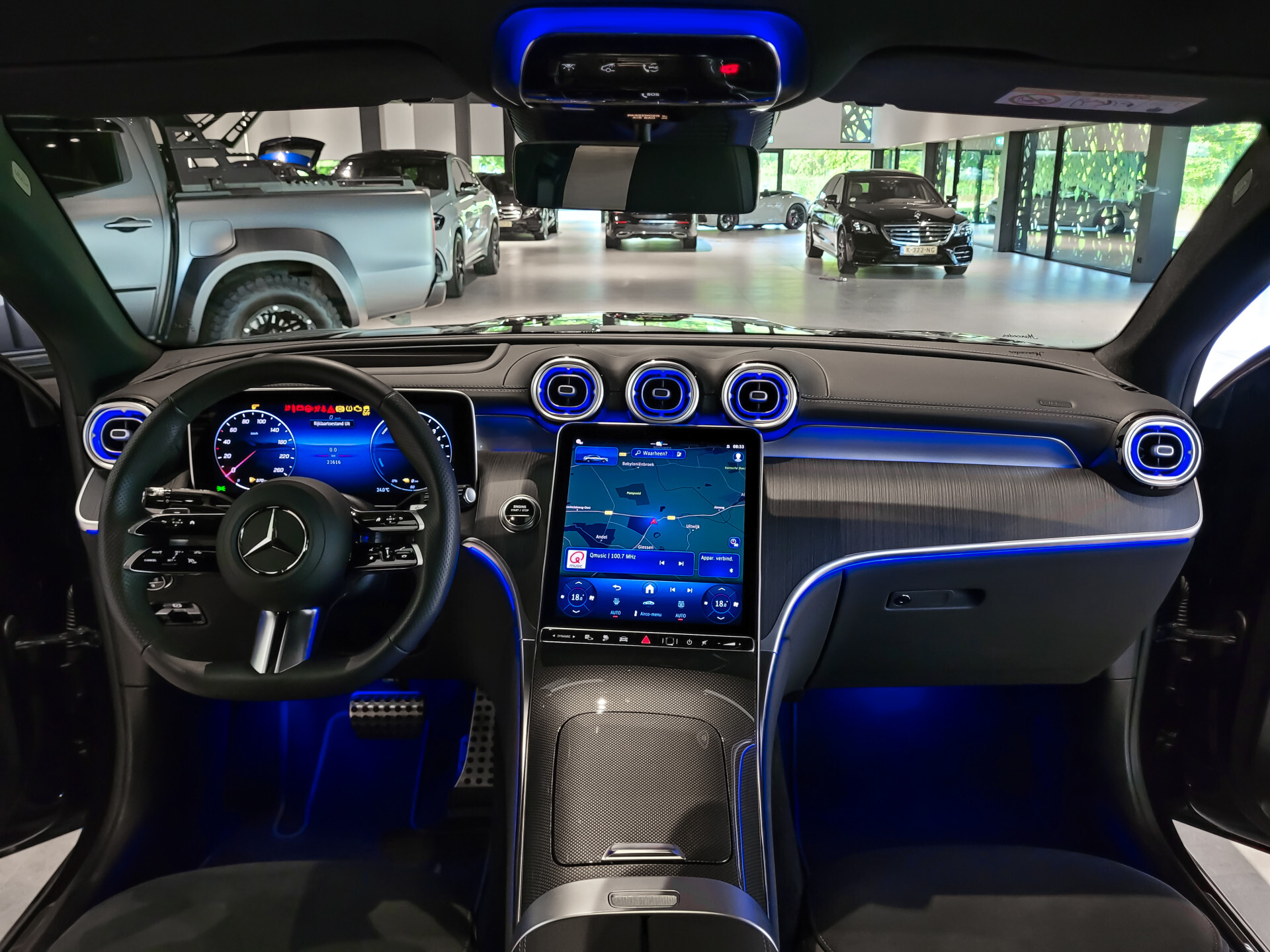 Mercedes-Benz GLC Coupé 400e 4-M AMG Night | Achterassturing | Luchtvering | ACC | Keyless | HUD | Trekhaak | 360 | Burmester | Mem Foto 27