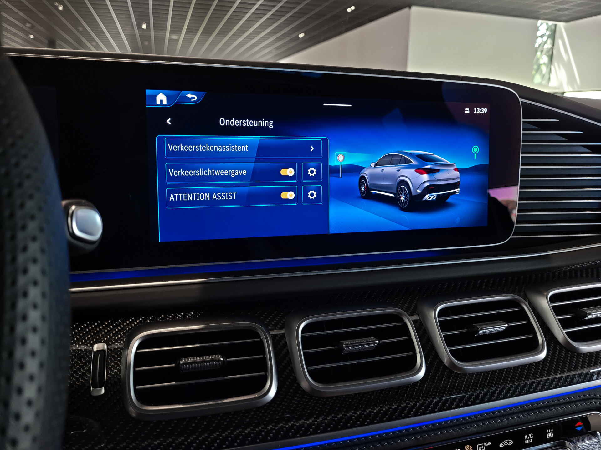 Mercedes-Benz GLE Coupé AMG 63 S 4MATIC+ Carbon | Massage | Softclose | HUD | Ruitleder | DriversPack | ACC | Keyless | Burmester Foto 18