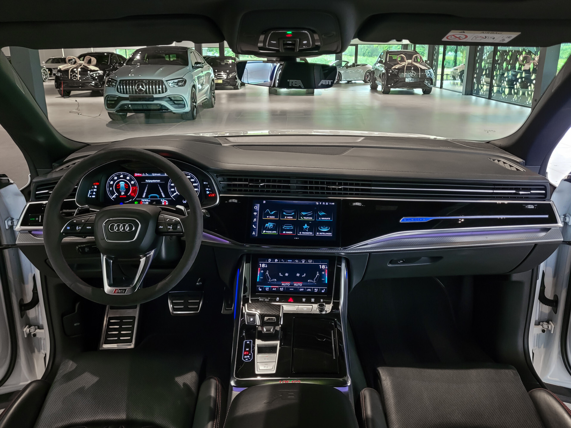 Audi RSQ8-R ABT 1 OF 125 740pk Gletscherwit metallic | Carbon | B&O | Massage | BTW Foto 40