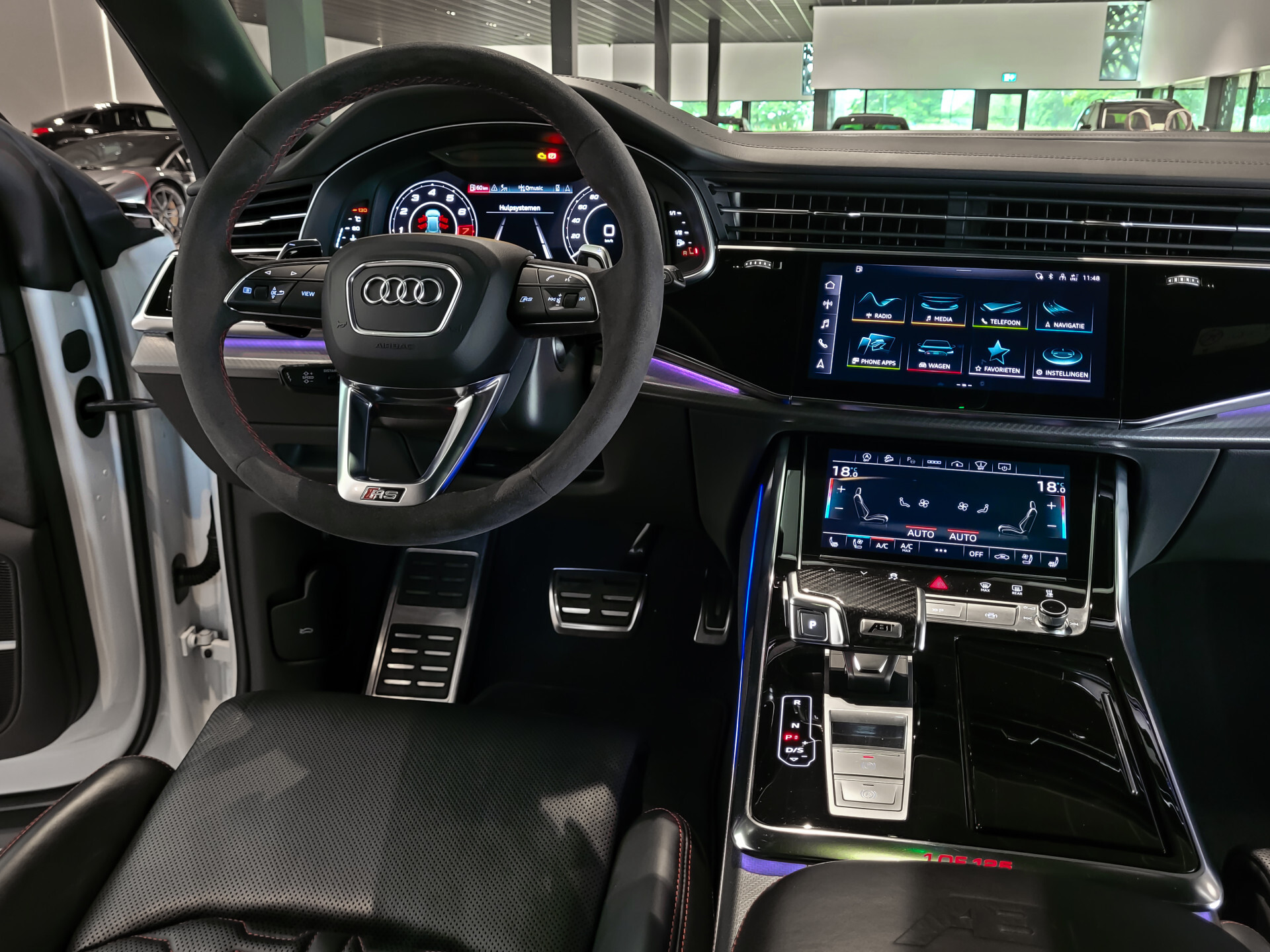 Audi RSQ8-R ABT 1 OF 125 740pk Gletscherwit metallic | Carbon | B&O | Massage | BTW Foto 43