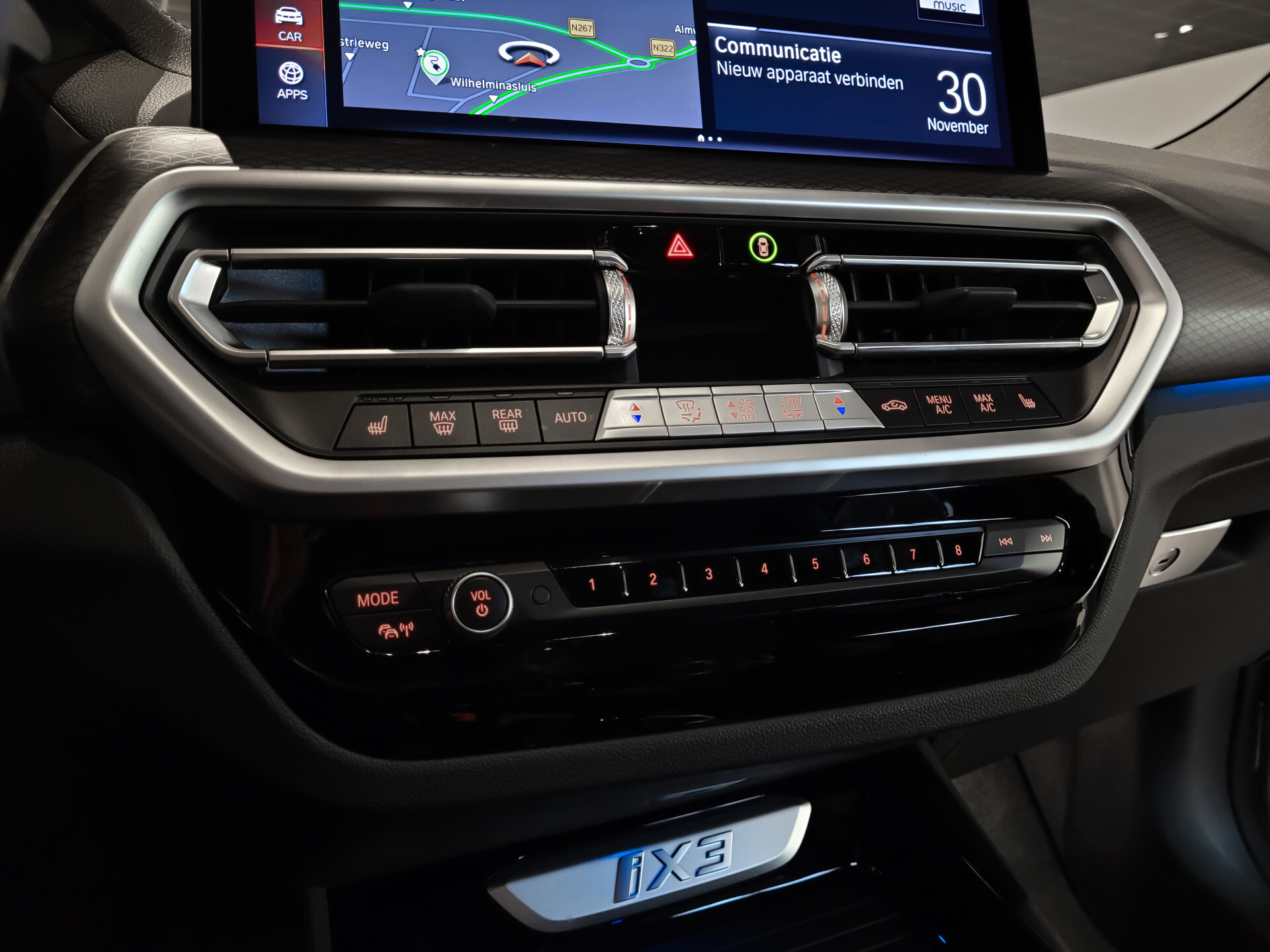 BMW iX3 FACELIFT M Sport High Executive 80 kWh Shadow | Driving Assistant | Keyless | HUD | Laser | Harman-Kardon | Pano | Sfeerverlichting Foto 22