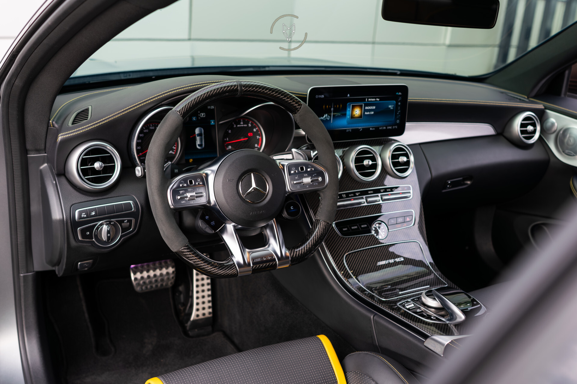 Mercedes-Benz C-Klasse Coupé AMG 63 S Ceramic | Matte lak | Aerodynamica | Full Carbon | Performance stoelen | Burmester | BTW Foto 20