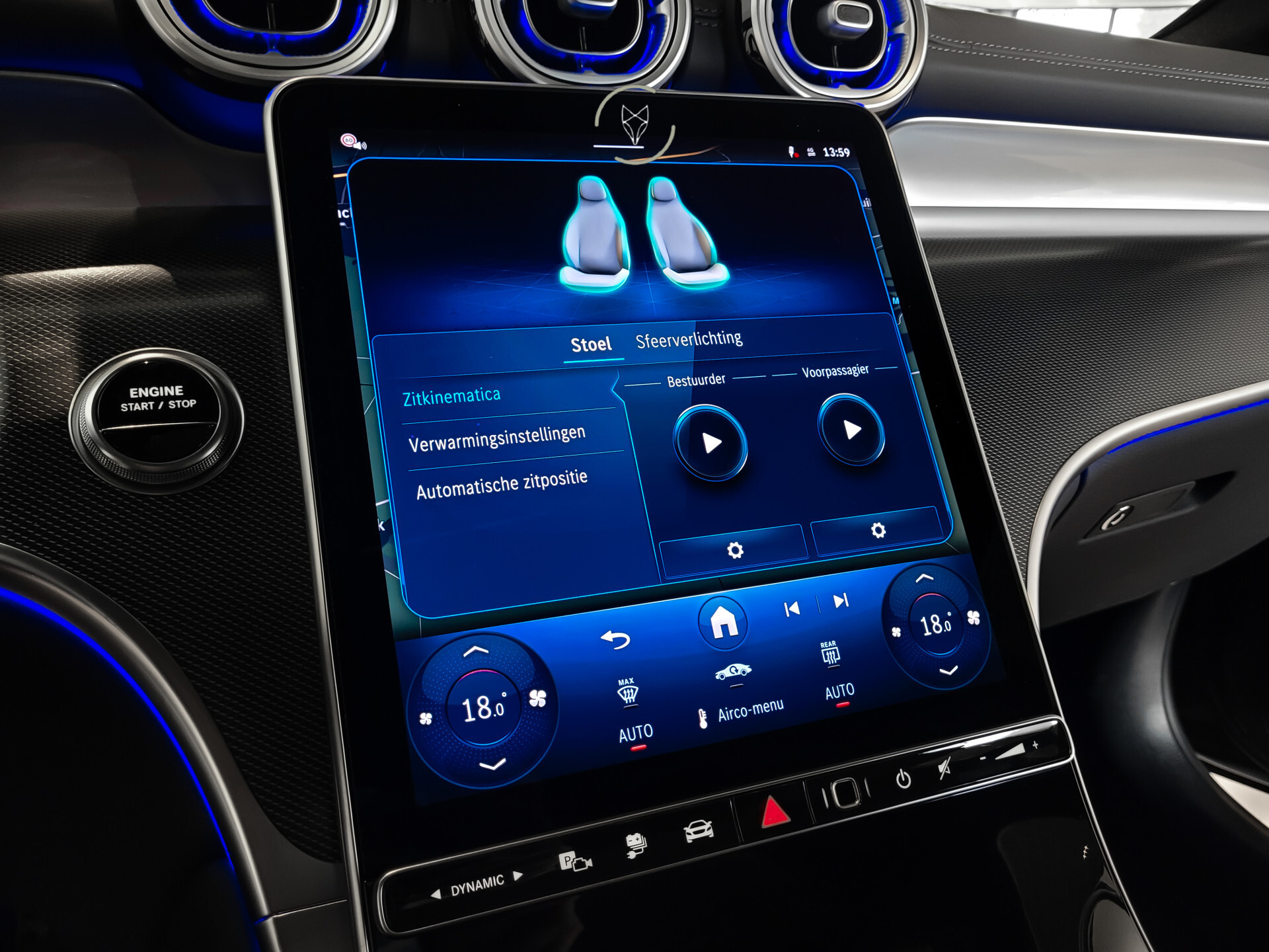 Mercedes-Benz GLC Coupé 300e 4-M AMG | Luchtvering | Achterassturing | ACC | Keyless | 360 | Mem | Burmester | Night | 20" | Night | Trekhaak | Premium Plus Foto 12