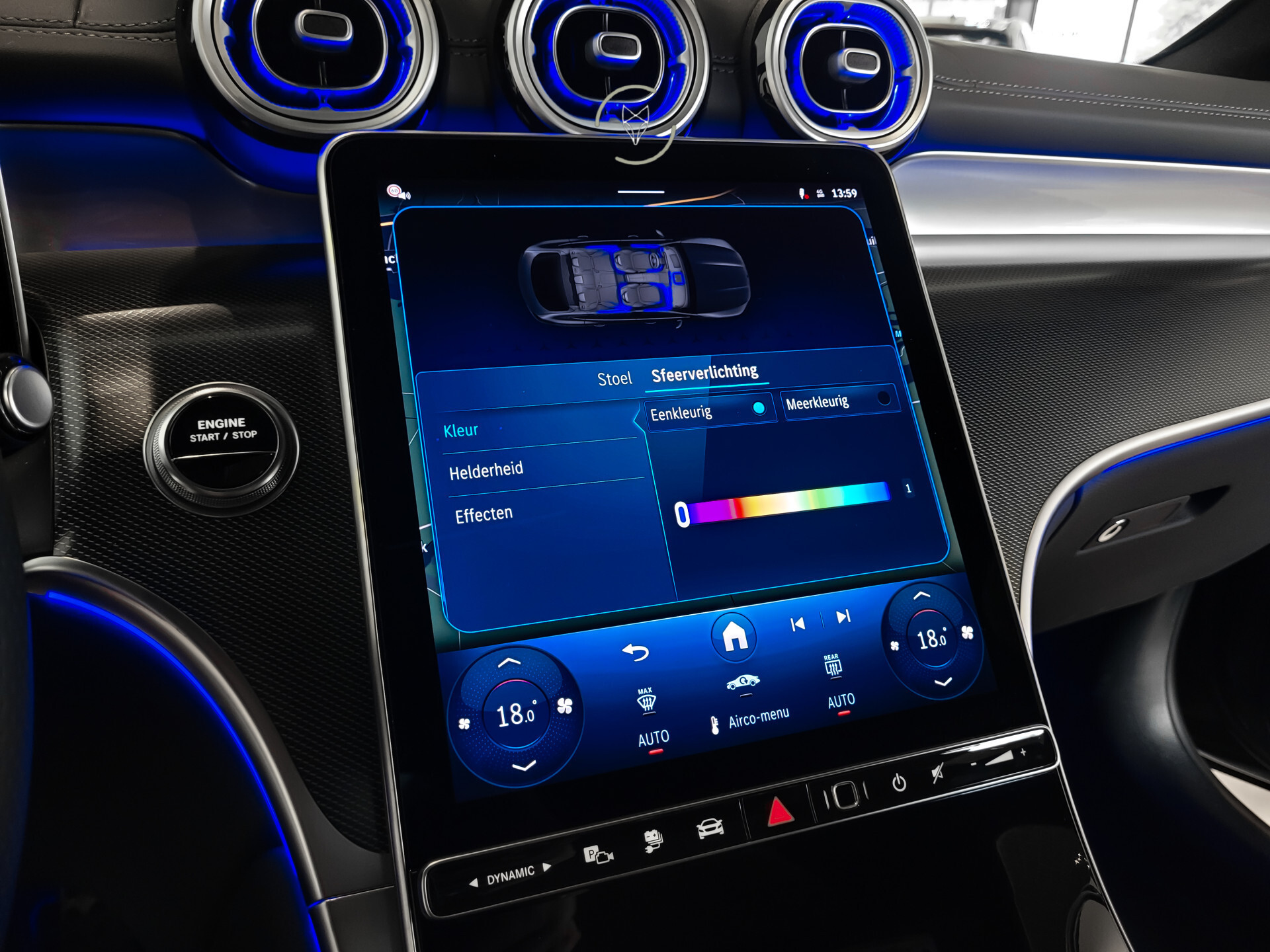 Mercedes-Benz GLC Coupé 300e 4-M AMG | Luchtvering | Achterassturing | ACC | Keyless | 360 | Mem | Burmester | Night | 20" | Night | Trekhaak | Premium Plus Foto 14