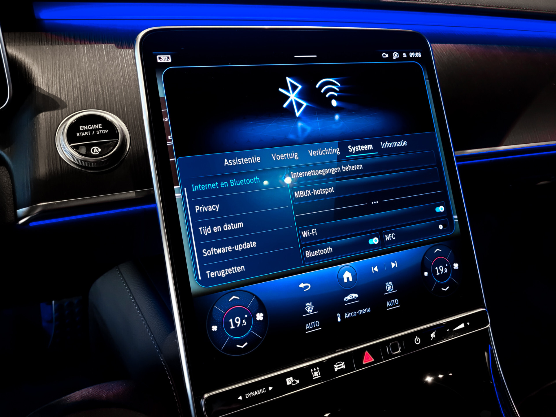 Mercedes-Benz S-Klasse 400d 4-M AMG Achterassturing | Ruitleder | Burmester | Rij-assistentie | Keyless | Night | 21" Aut9 Foto 24