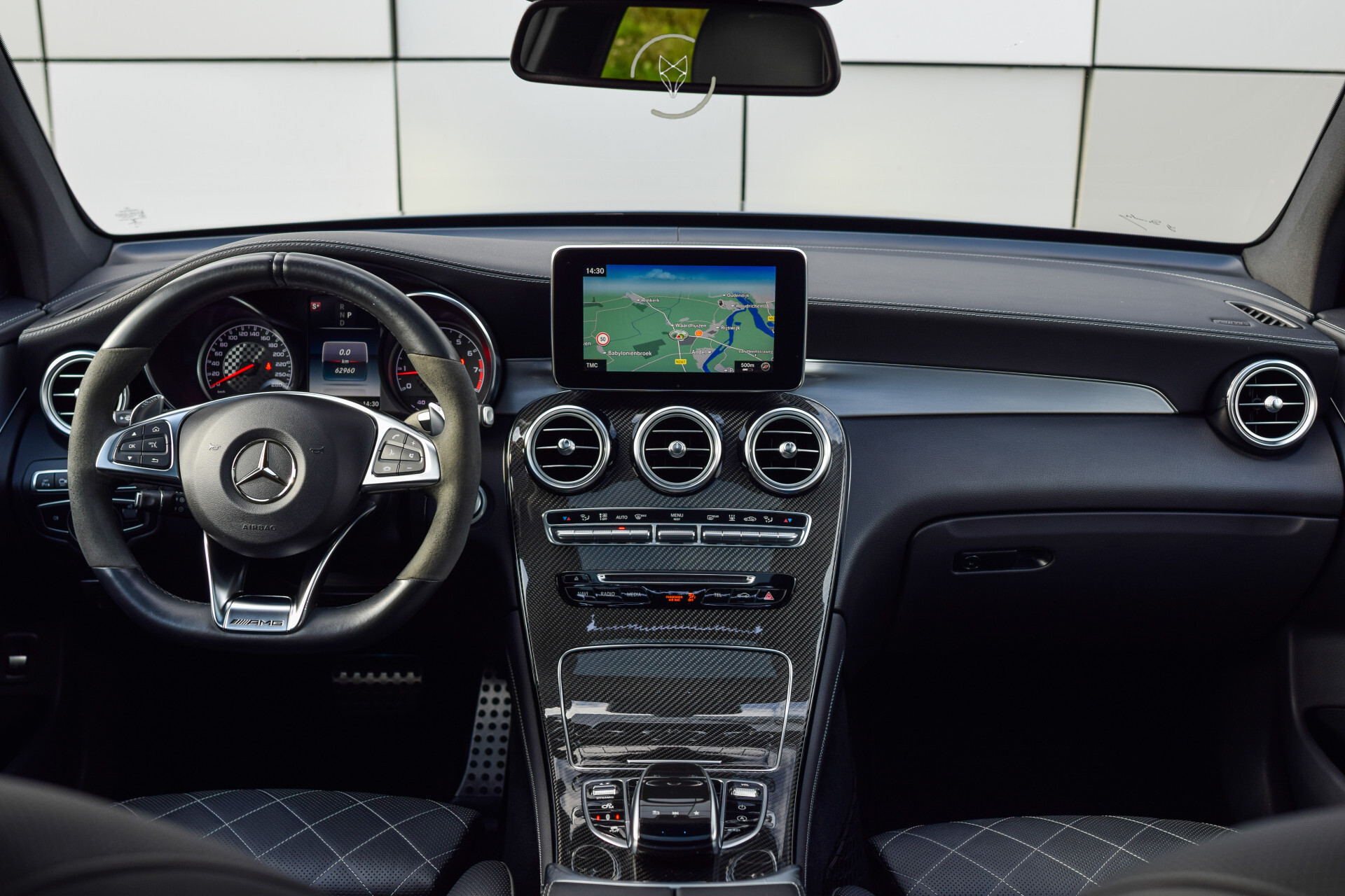 Mercedes-Benz GLC Coupé AMG 43 4-M Designo | Carbon | Standkachel | Keyless | Burmester | Night | 21" | New Service Foto 24