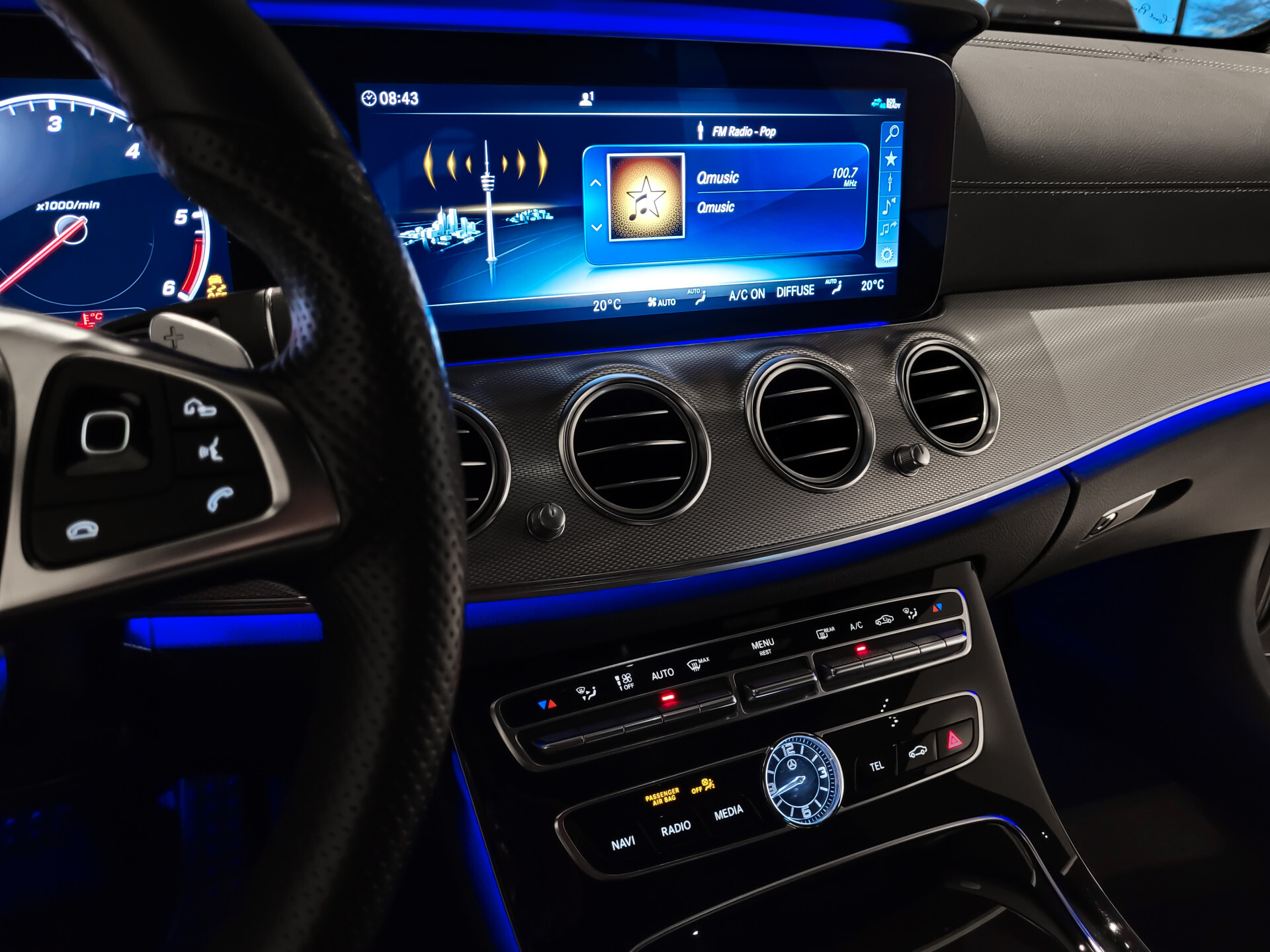 Mercedes-Benz E-Klasse 350 d AMG Luchtvering | Keyless | ACC | Mem | Burmester | Dak | Nappa | HUD | 360\BTW Foto 23