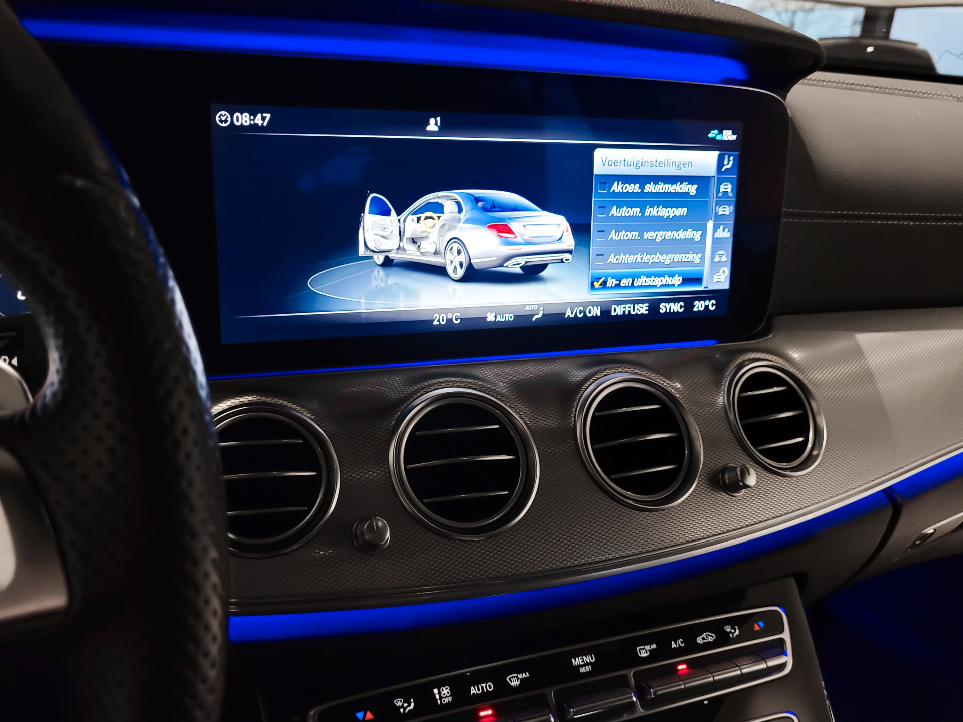 Mercedes-Benz E-Klasse 350 d AMG Luchtvering | Keyless | ACC | Mem | Burmester | Dak | Nappa | HUD | 360\BTW Foto 34