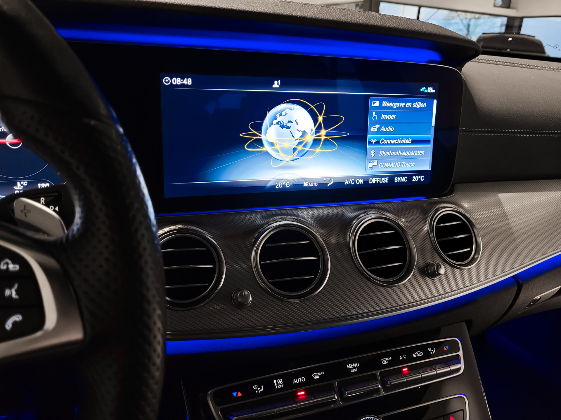 Mercedes-Benz E-Klasse 350 d AMG Luchtvering | Keyless | ACC | Mem | Burmester | Dak | Nappa | HUD | 360\BTW Foto 36