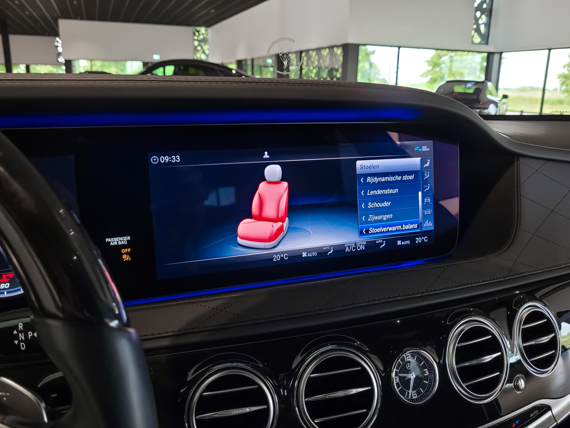 Mercedes-Benz S-Klasse 560 Lang 4-M AMG Exclusive | 4*massage/koeling | 20" | entertainment | standkachel | HUD | nachtzicht Foto 16