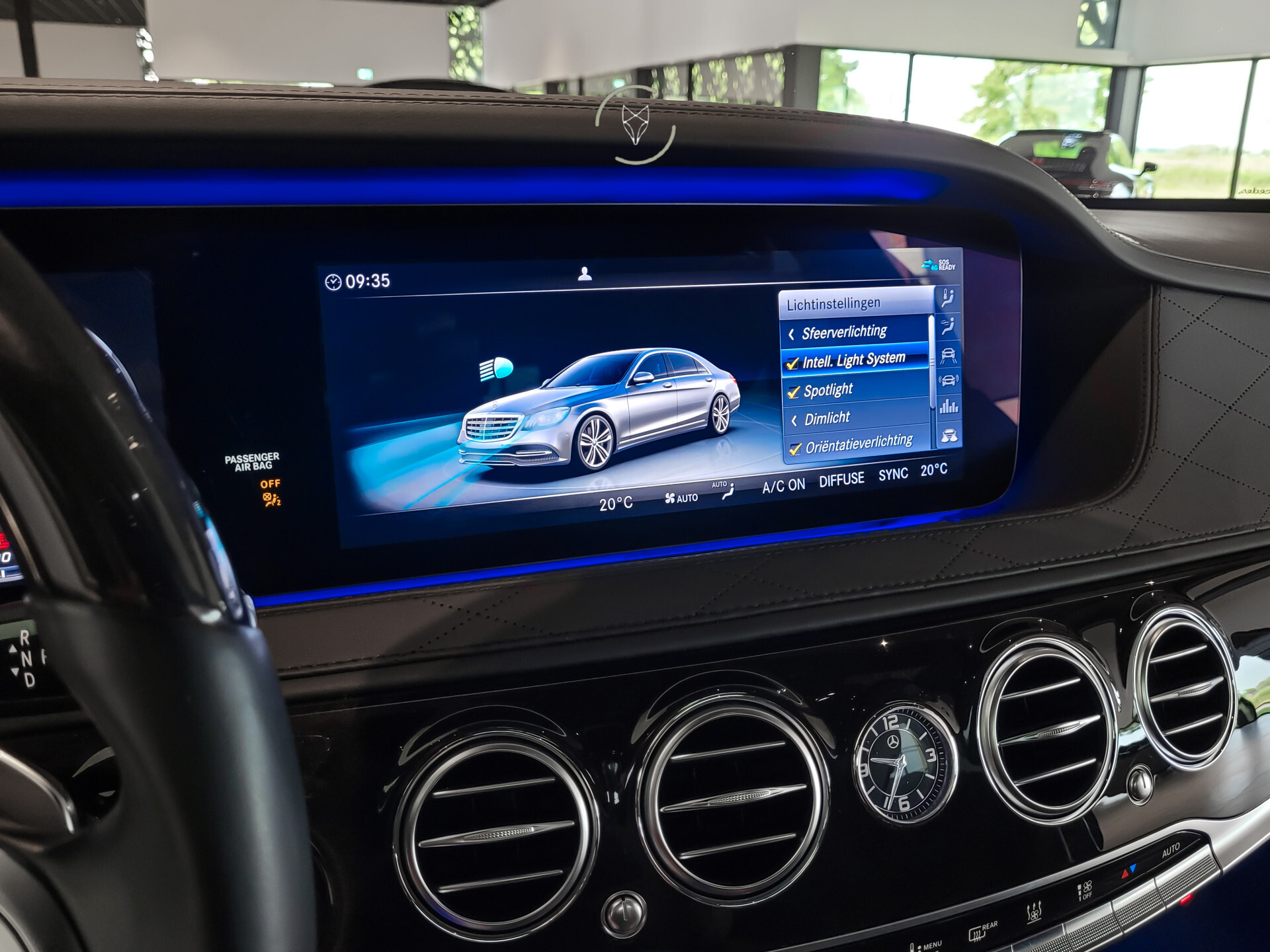 Mercedes-Benz S-Klasse 560 Lang 4-M AMG Exclusive | 4*massage/koeling | 20" | entertainment | standkachel | HUD | nachtzicht Foto 37