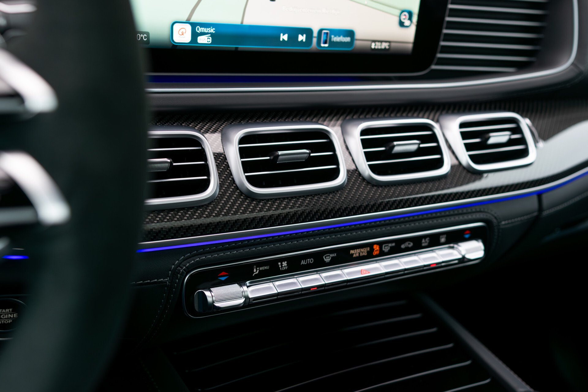 Mercedes-Benz GLE AMG 63 S 4M+ Facelift Carbon | Standkachel | Massage | Ruitleder | Burmester | HUD | Keyless | ACC | Softclose | Trekhaak Foto 23