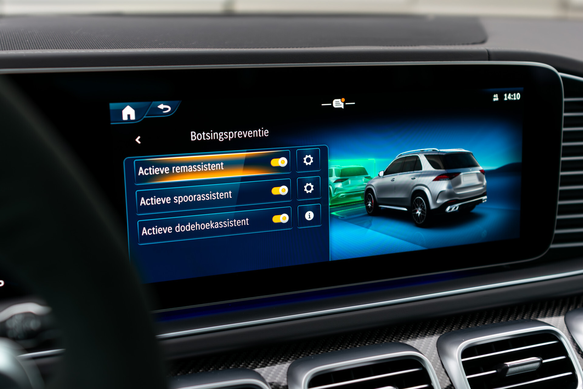 Mercedes-Benz GLE AMG 63 S 4M+ Facelift Carbon | Standkachel | Massage | Ruitleder | Burmester | HUD | Keyless | ACC | Softclose | Trekhaak Foto 42