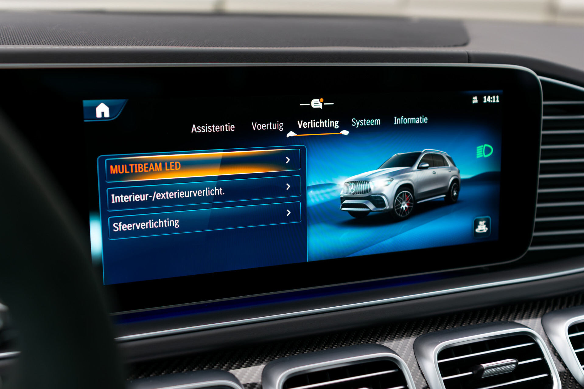 Mercedes-Benz GLE AMG 63 S 4M+ Facelift Carbon | Standkachel | Massage | Ruitleder | Burmester | HUD | Keyless | ACC | Softclose | Trekhaak Foto 53