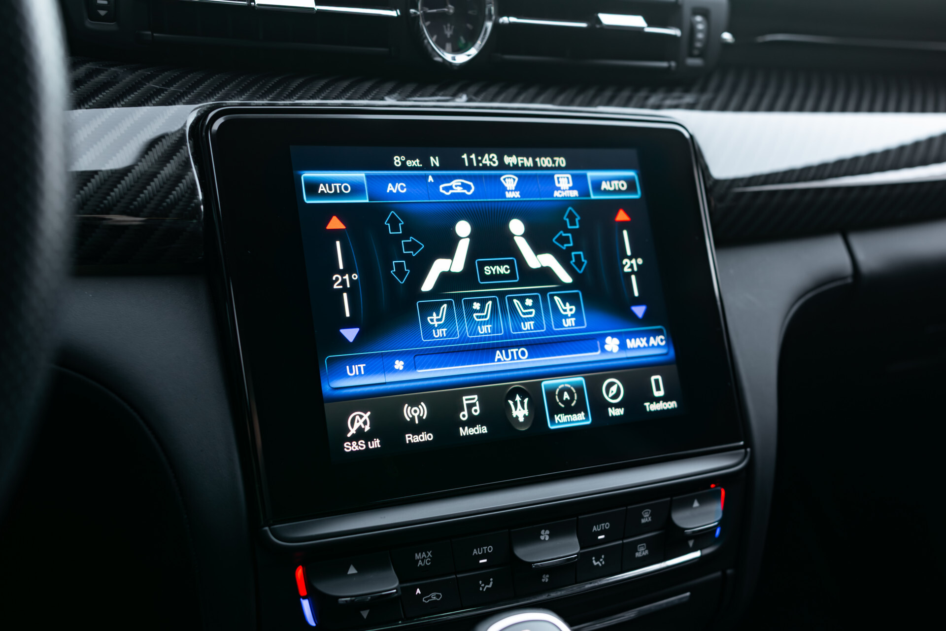 Maserati Quattroporte 3.0 S Q4 GranSport Bowers&Wilkins | Carbon | Keyless | ACC | Dak | 20" | New Service Foto 9