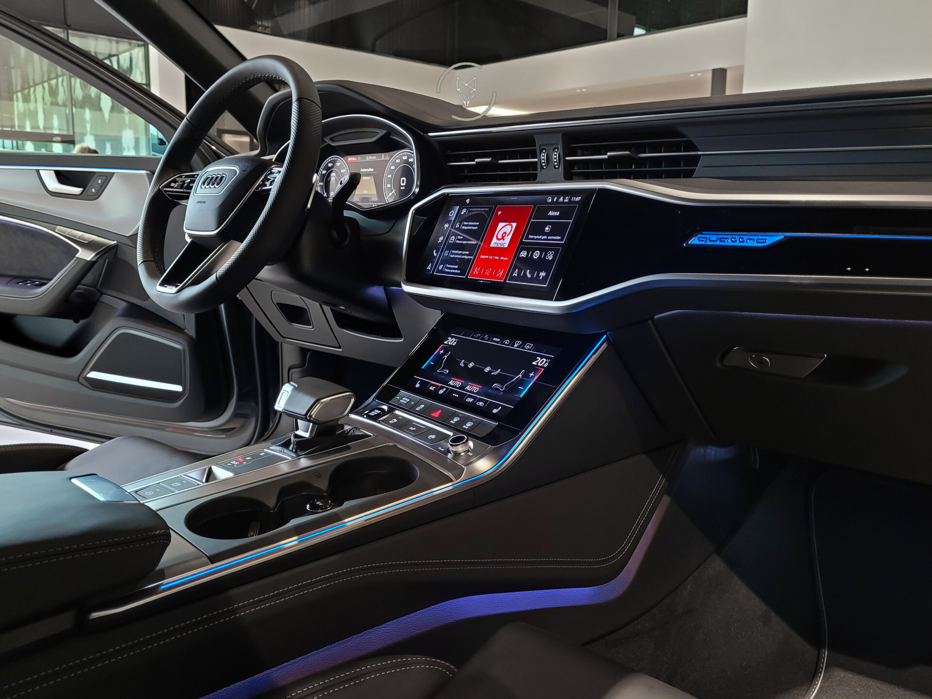 Audi A6 Avant 55 TFSI e quattro Pro Line S Competition B&O 3D | Sportstoelen+ | Comfortsleutel | HUD | Fijnnappa | 21" | Zwart optiek Foto 35