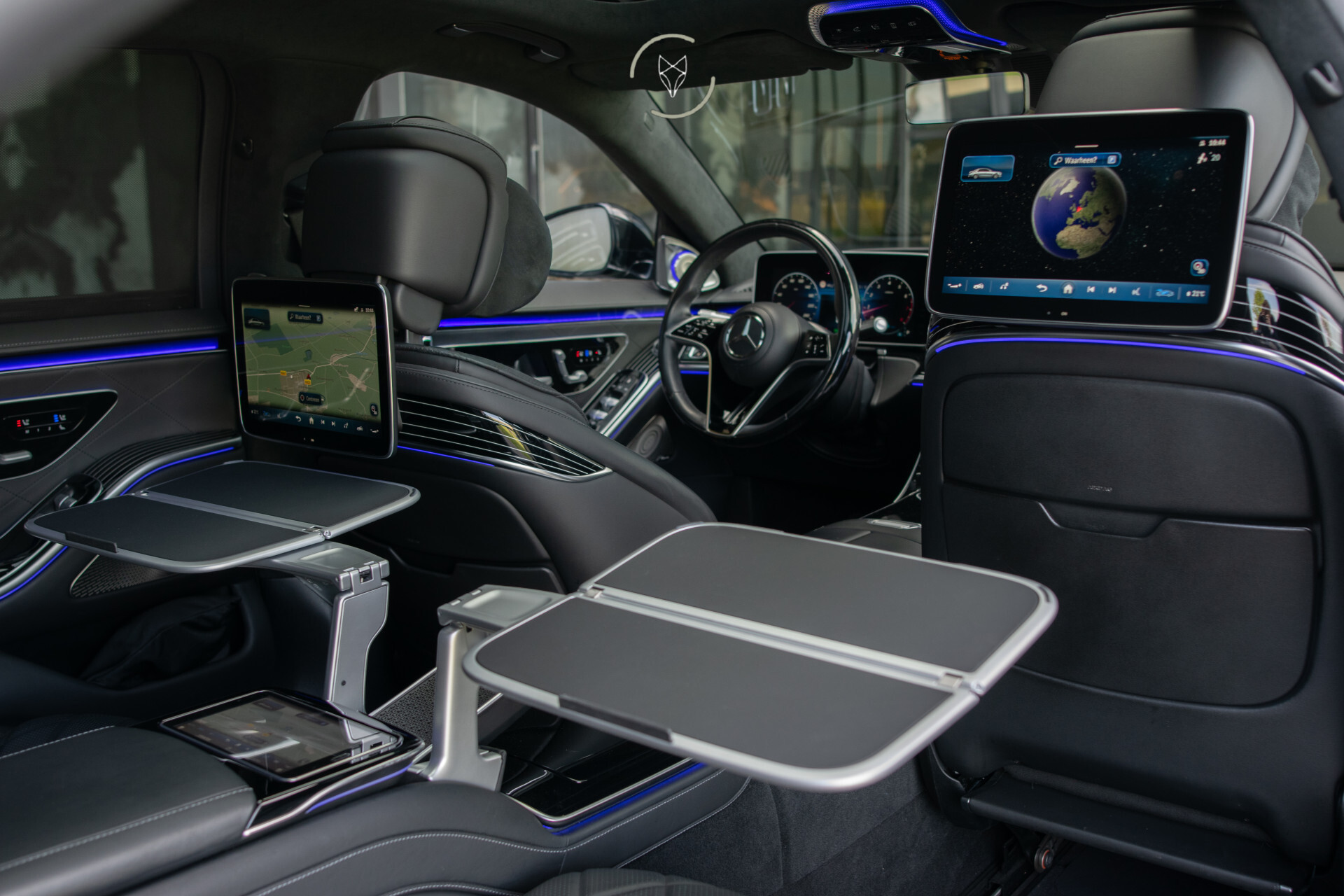 Mercedes-Benz S-Klasse 500 Lang 4M AMG Burmester 4D | First Class | Exclusiefpakket | Klaptafels | Standkachel | Koelkast | 4x Massage | 21” Foto 47