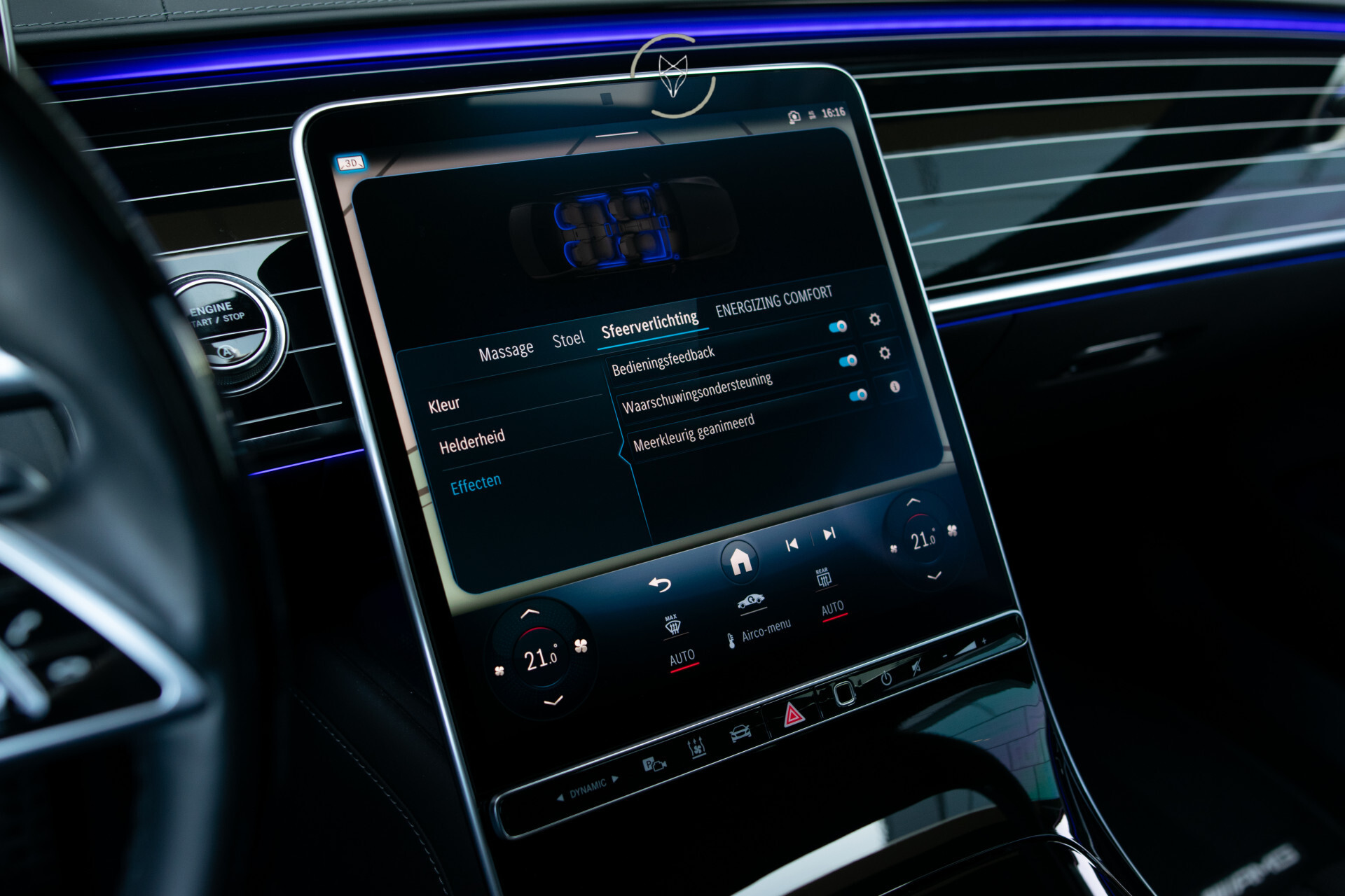 Mercedes-Benz S-Klasse 500 Lang 4M AMG Burmester 4D | First Class | Exclusiefpakket | Klaptafels | Standkachel | Koelkast | 4x Massage | 21” Foto 66
