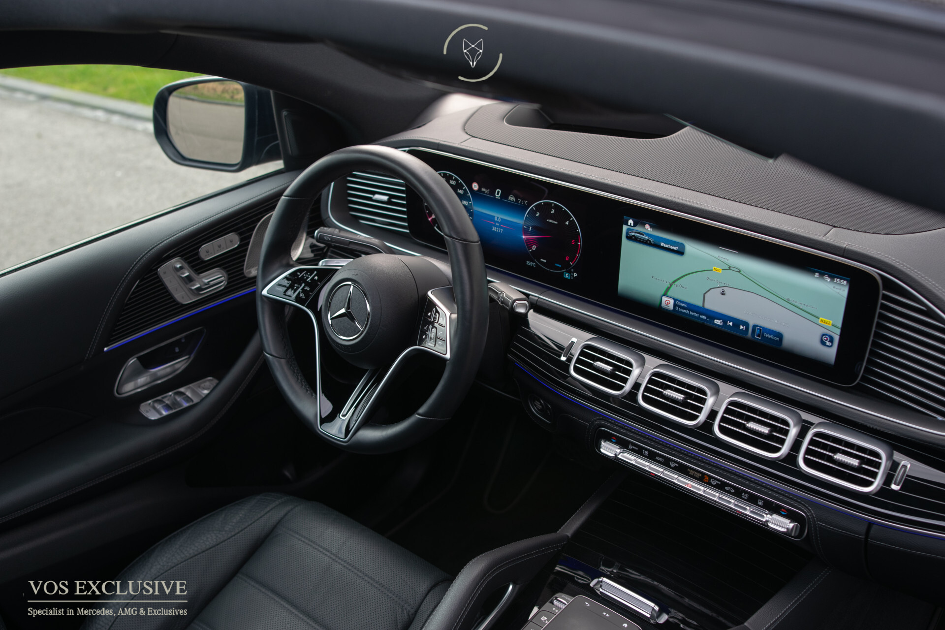 Mercedes-Benz GLE Coupé 450 d 4-M AMG Night | Manufaktur | Massage | ACC | HUD | Standkachel | Burmester | Keyless | 22'' | Garantie t/m 18-7-2029 | Premium Plus Foto 19