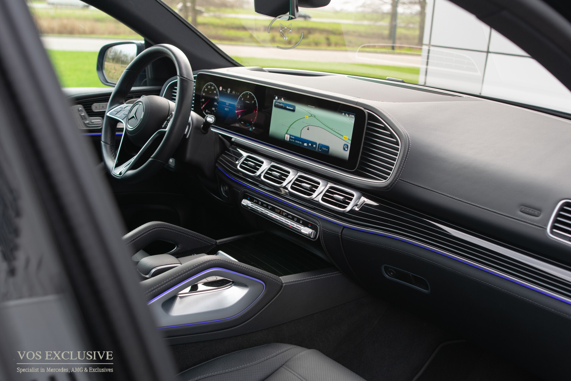 Mercedes-Benz GLE Coupé 450 d 4-M AMG Night | Manufaktur | Massage | ACC | HUD | Standkachel | Burmester | Keyless | 22'' | Garantie t/m 18-7-2029 | Premium Plus Foto 25