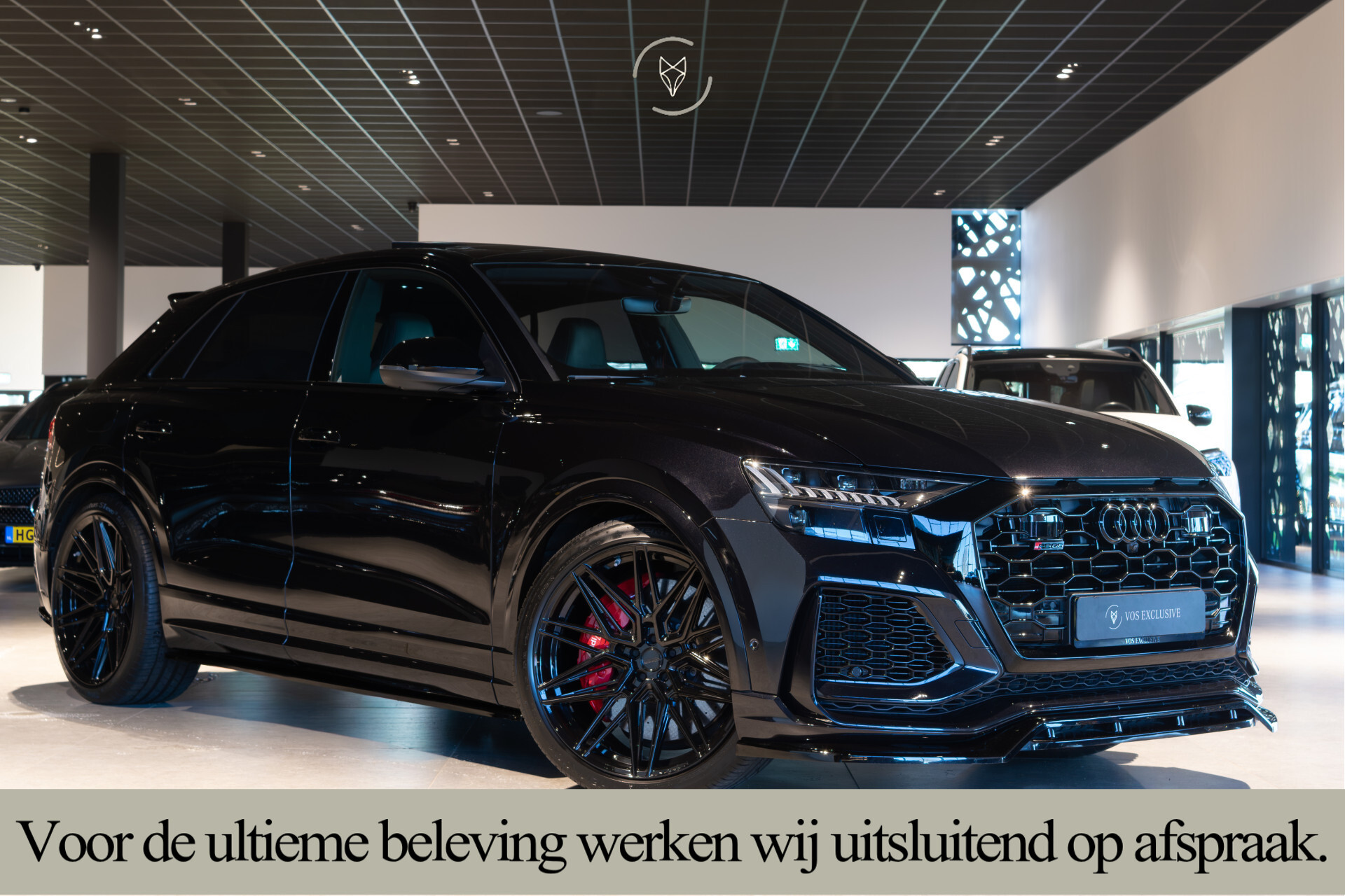 Audi Q8 4.0 TFSI RS Q8 quattro 23'' Vossen | Keramisch | Carbon | Arrow | Softclose | B&O 3D Sound | RS Dynamic | Luchtvering | ACC | HUD | Foto 1