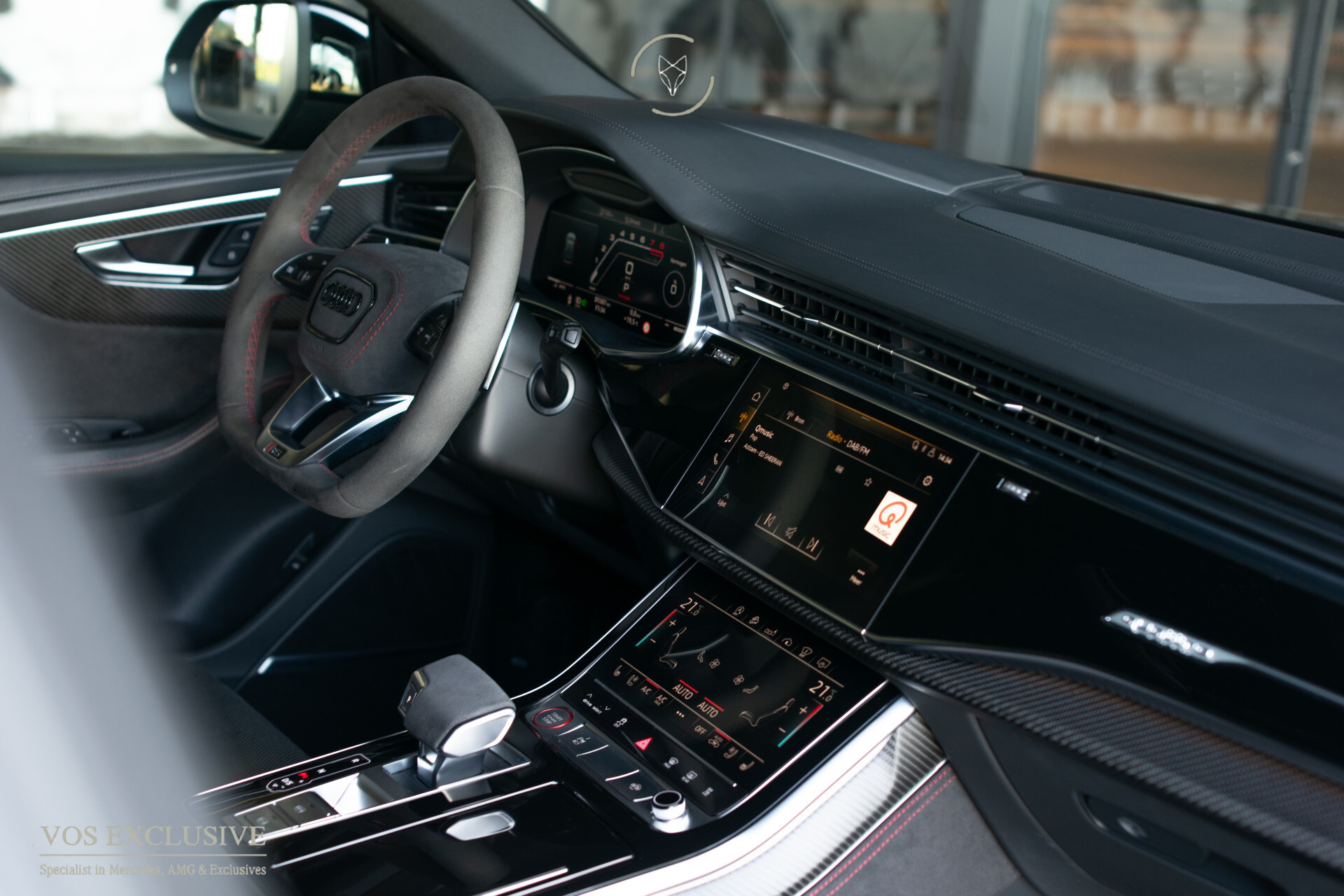 Audi Q8 4.0 TFSI RS Q8 quattro 23'' Vossen | Keramisch | Carbon | Arrow | Softclose | B&O 3D Sound | RS Dynamic | Luchtvering | ACC | HUD | Foto 16