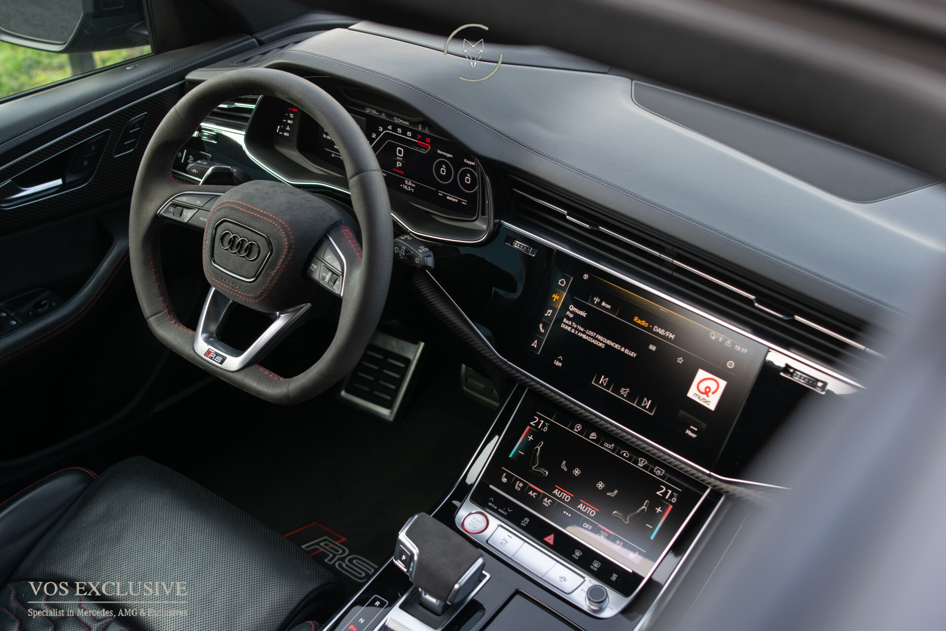 Audi Q8 4.0 TFSI RS Q8 quattro 23'' Vossen | Keramisch | Carbon | Arrow | Softclose | B&O 3D Sound | RS Dynamic | Luchtvering | ACC | HUD | Foto 59