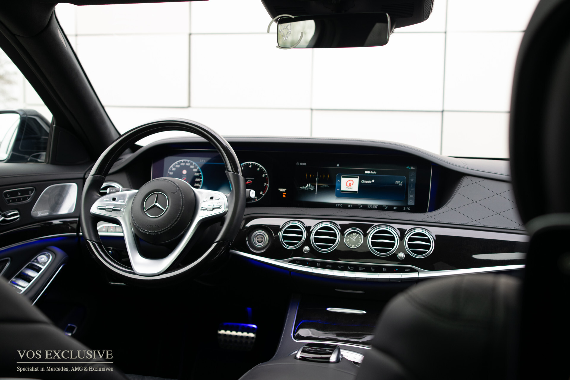 Mercedes-Benz S-Klasse 560 Lang 4-M AMG Exclusive | 4*massage/koeling | 20" | entertainment | standkachel | HUD | nachtzicht Foto 12