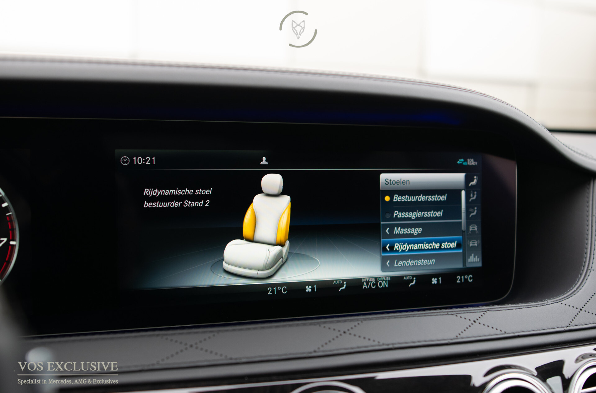 Mercedes-Benz S-Klasse 560 Lang 4-M AMG Exclusive | 4*massage/koeling | 20" | entertainment | standkachel | HUD | nachtzicht Foto 18