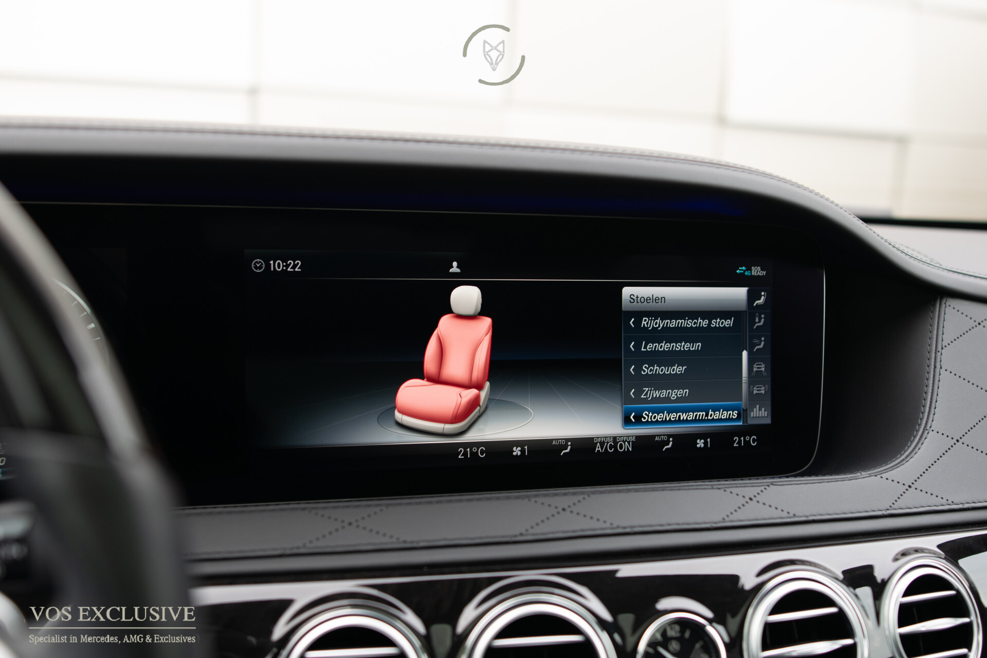 Mercedes-Benz S-Klasse 560 Lang 4-M AMG Exclusive | 4*massage/koeling | 20" | entertainment | standkachel | HUD | nachtzicht Foto 20