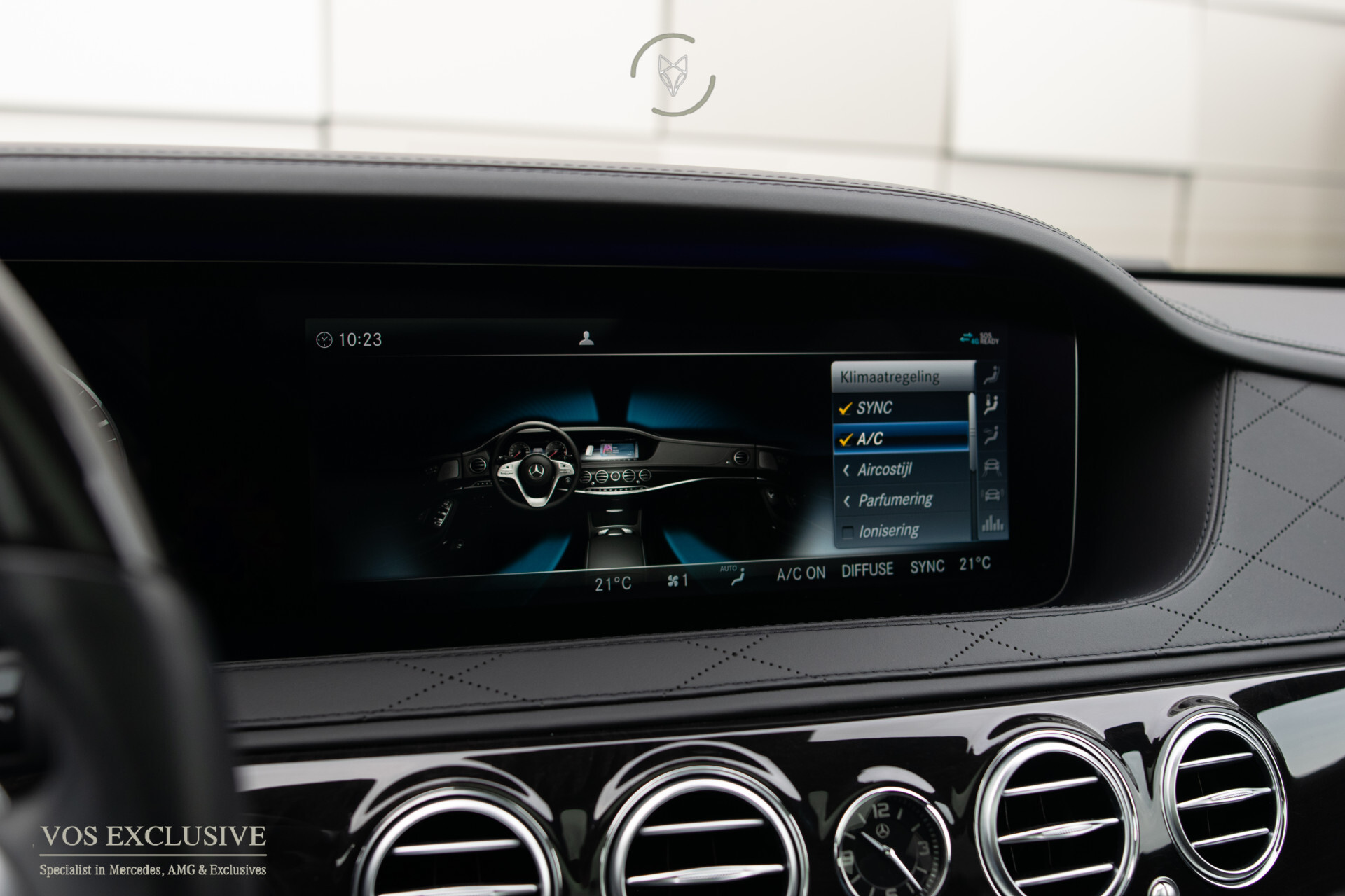 Mercedes-Benz S-Klasse 560 Lang 4-M AMG Exclusive | 4*massage/koeling | 20" | entertainment | standkachel | HUD | nachtzicht Foto 22