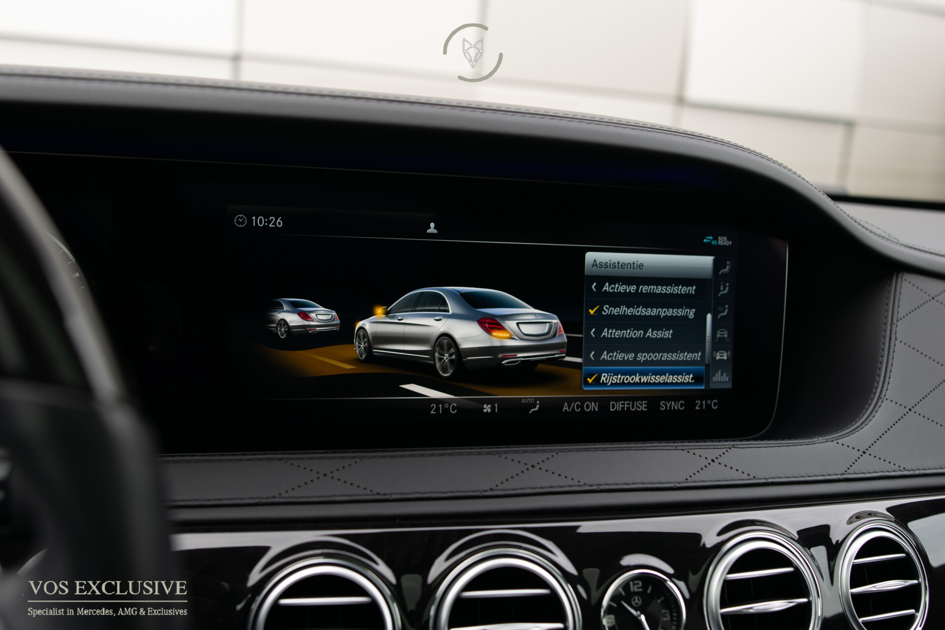 Mercedes-Benz S-Klasse 560 Lang 4-M AMG Exclusive | 4*massage/koeling | 20" | entertainment | standkachel | HUD | nachtzicht Foto 27