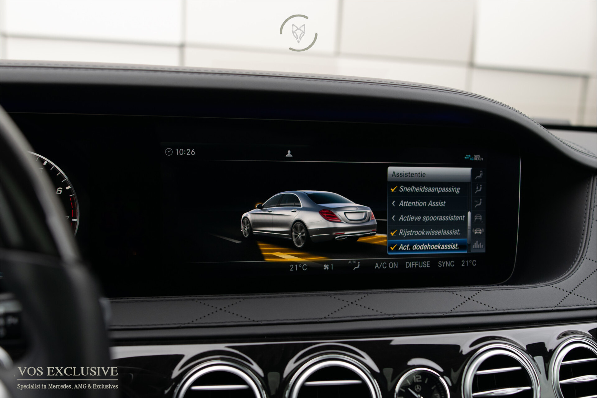 Mercedes-Benz S-Klasse 560 Lang 4-M AMG Exclusive | 4*massage/koeling | 20" | entertainment | standkachel | HUD | nachtzicht Foto 31