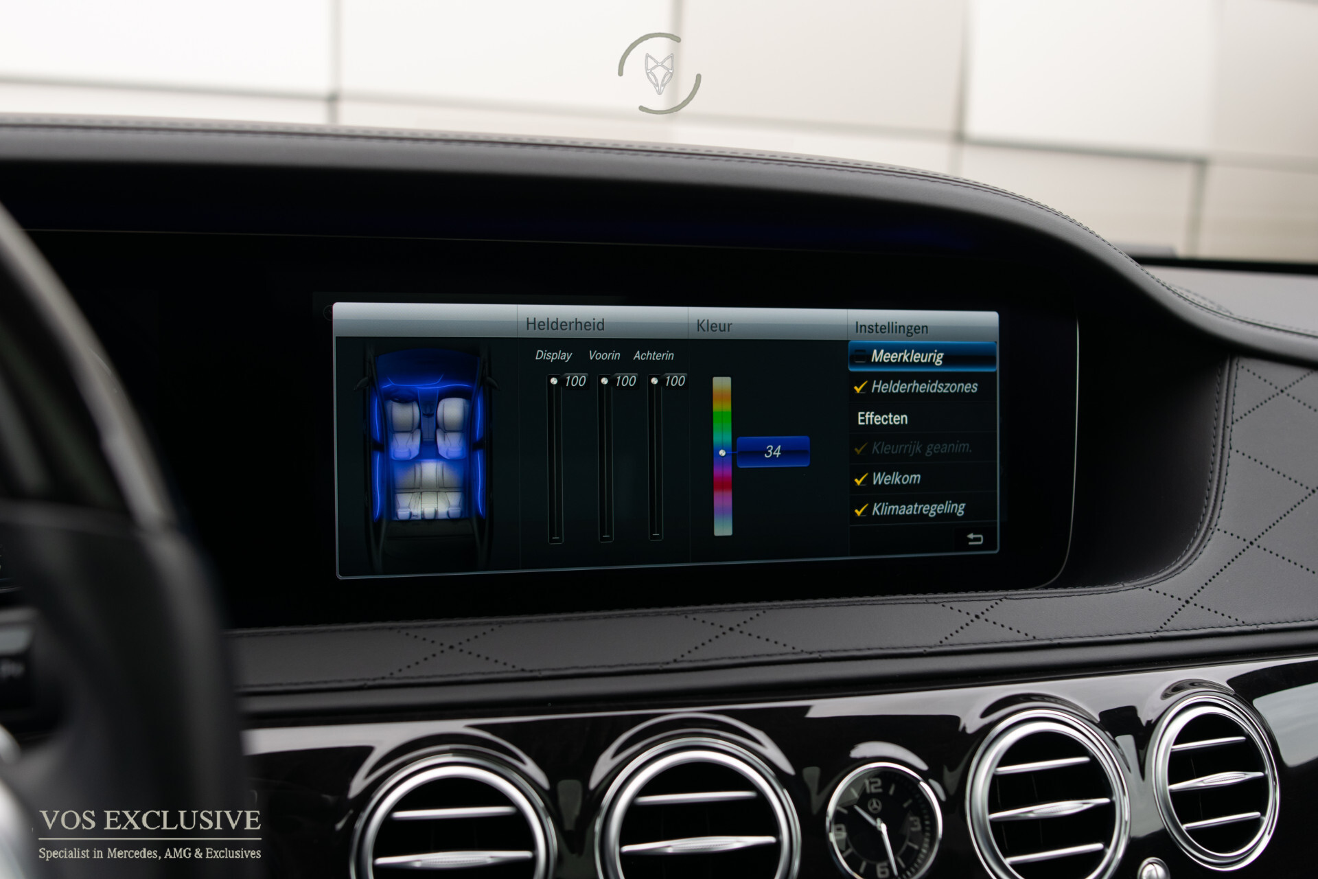 Mercedes-Benz S-Klasse 560 Lang 4-M AMG Exclusive | 4*massage/koeling | 20" | entertainment | standkachel | HUD | nachtzicht Foto 40