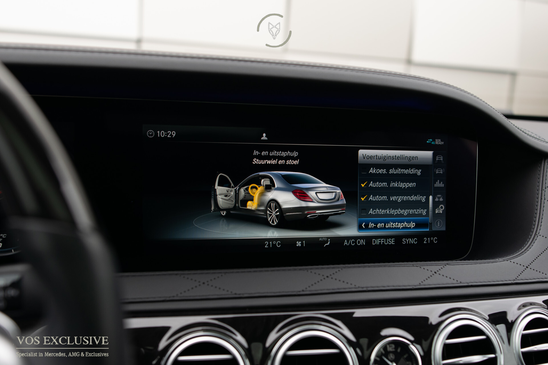 Mercedes-Benz S-Klasse 560 Lang 4-M AMG Exclusive | 4*massage/koeling | 20" | entertainment | standkachel | HUD | nachtzicht Foto 46