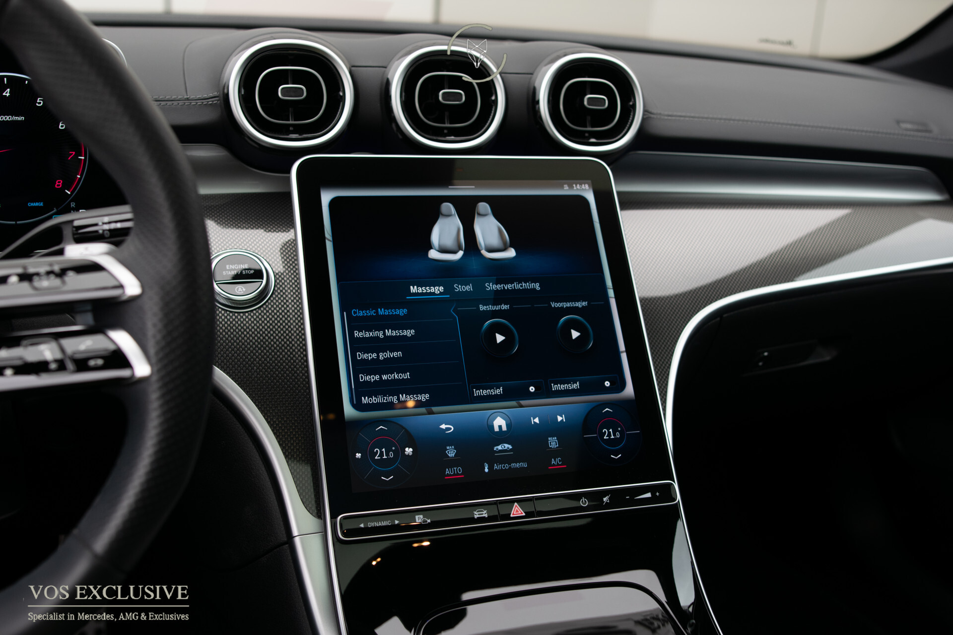 Mercedes-Benz C-Klasse Estate 300 AMG Night Massage | ACC | Keyless | Pano | 360 | Soundsysteem | LED | 19" | New Service Foto 22