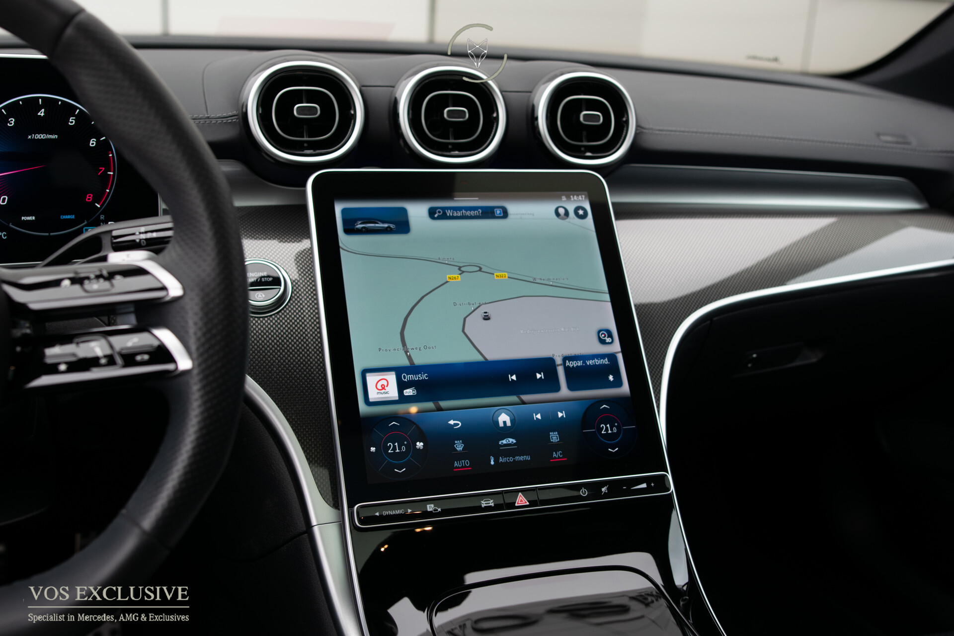 Mercedes-Benz C-Klasse Estate 300 AMG Night Massage | ACC | Keyless | Pano | 360 | Soundsysteem | LED | 19" | New Service Foto 24