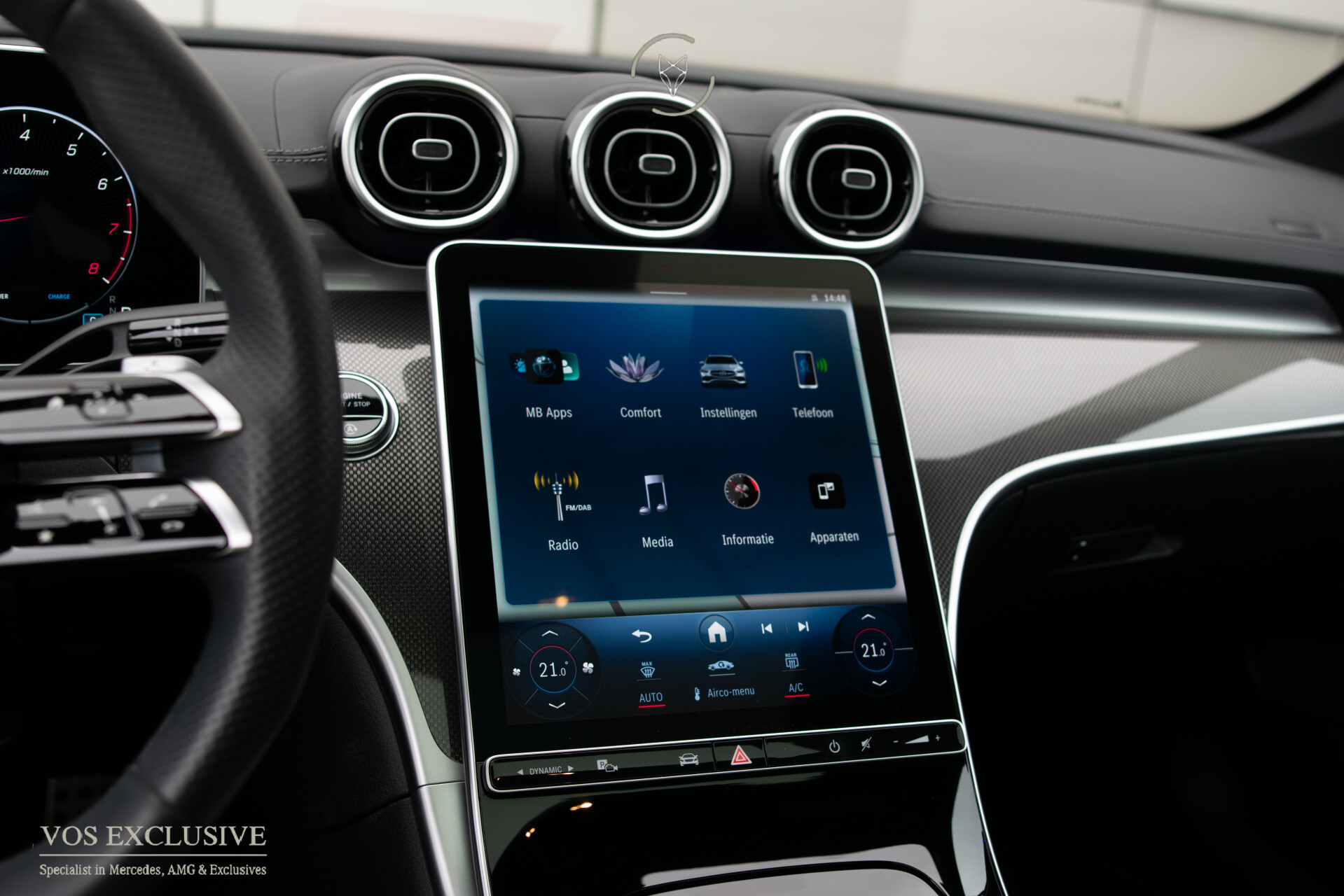 Mercedes-Benz C-Klasse Estate 300 AMG Night Massage | ACC | Keyless | Pano | 360 | Soundsysteem | LED | 19" | New Service Foto 38