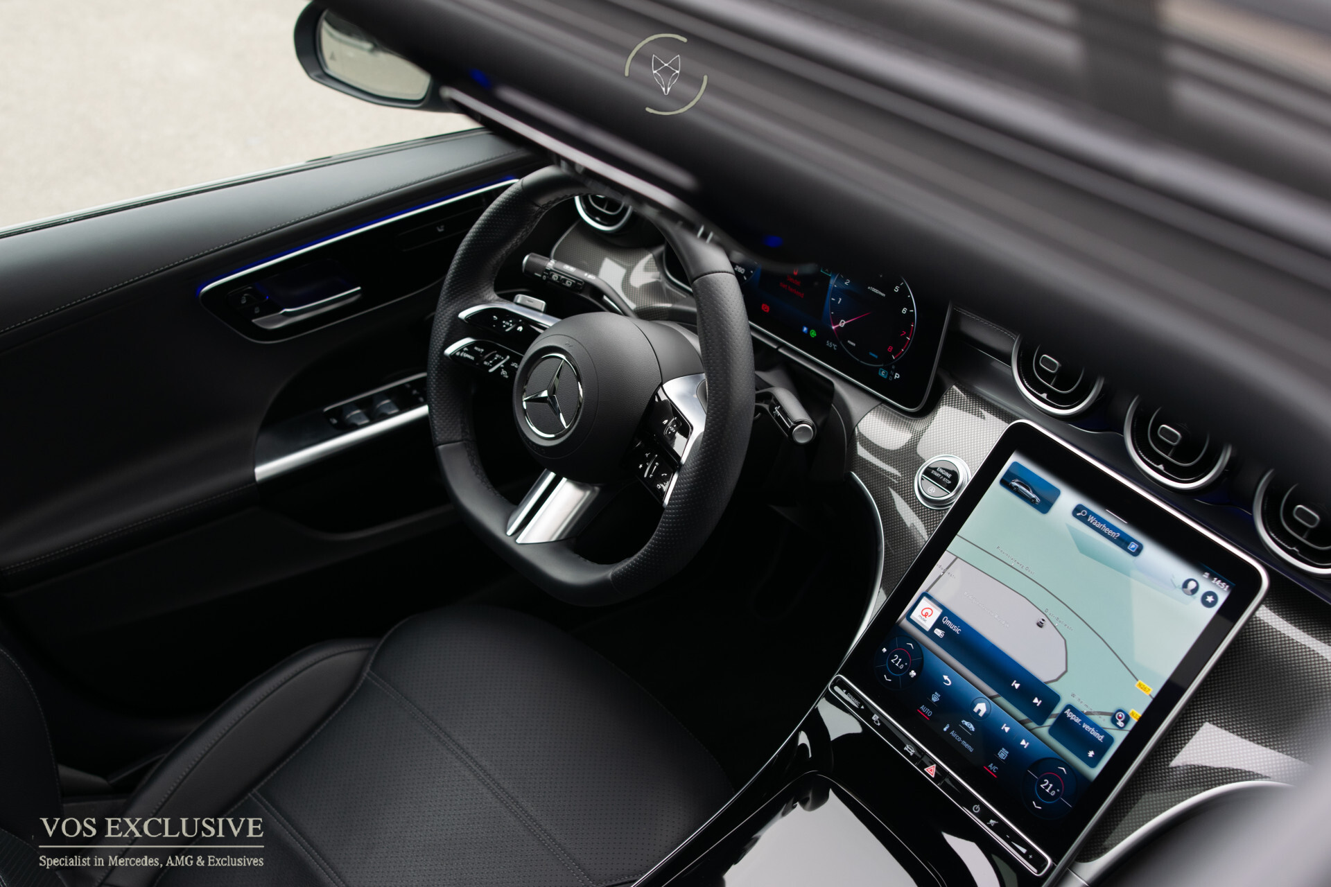 Mercedes-Benz C-Klasse Estate 300 AMG Night Massage | ACC | Keyless | Pano | 360 | Soundsysteem | LED | 19" | New Service Foto 40