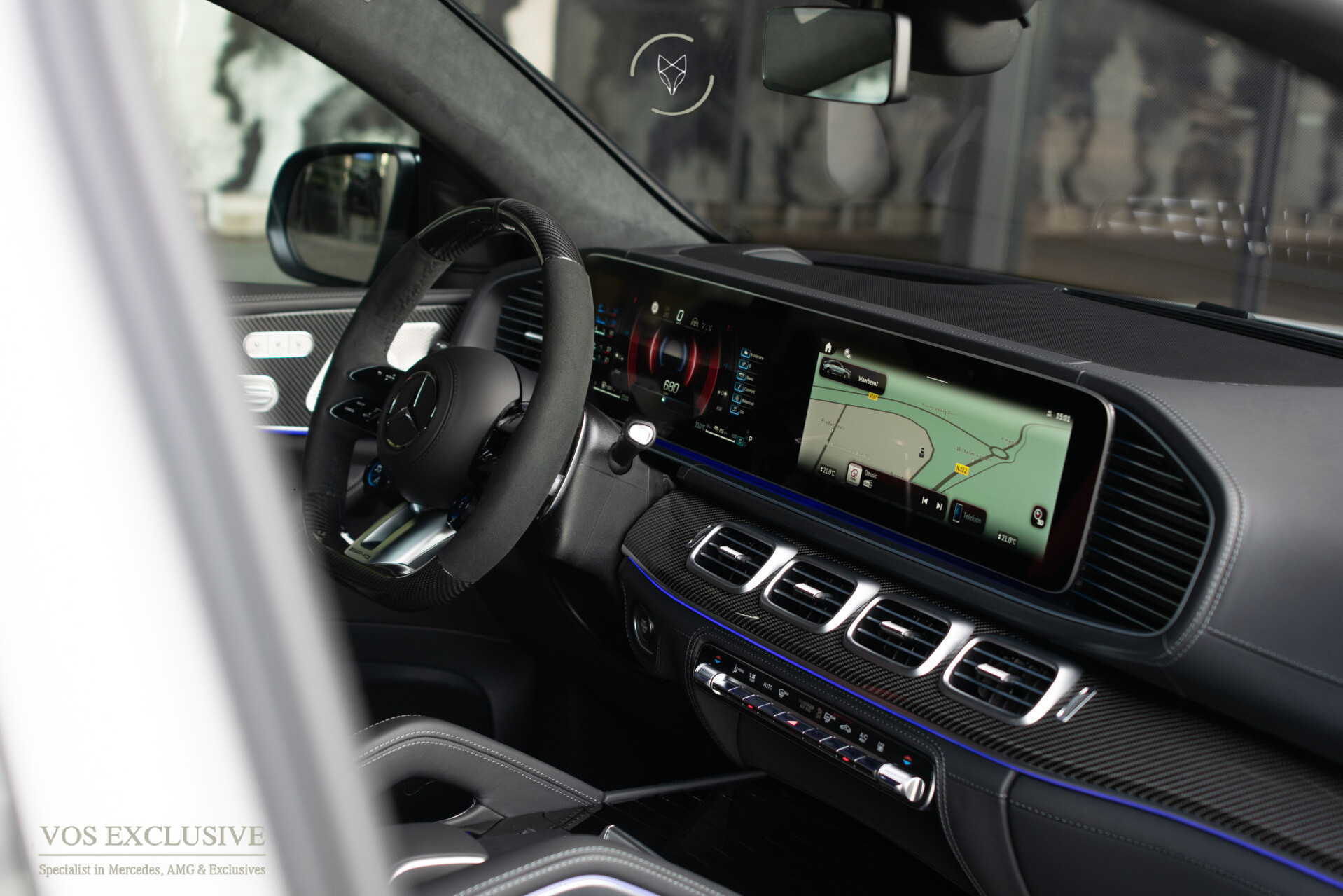 Mercedes-Benz GLE Coupé AMG 53 4MATIC+ Full Carbon | Ruitleder | Massage | Softclose | Manufaktur | Stoelkoeling | ACC | Keyless | Trekhaak Foto 14