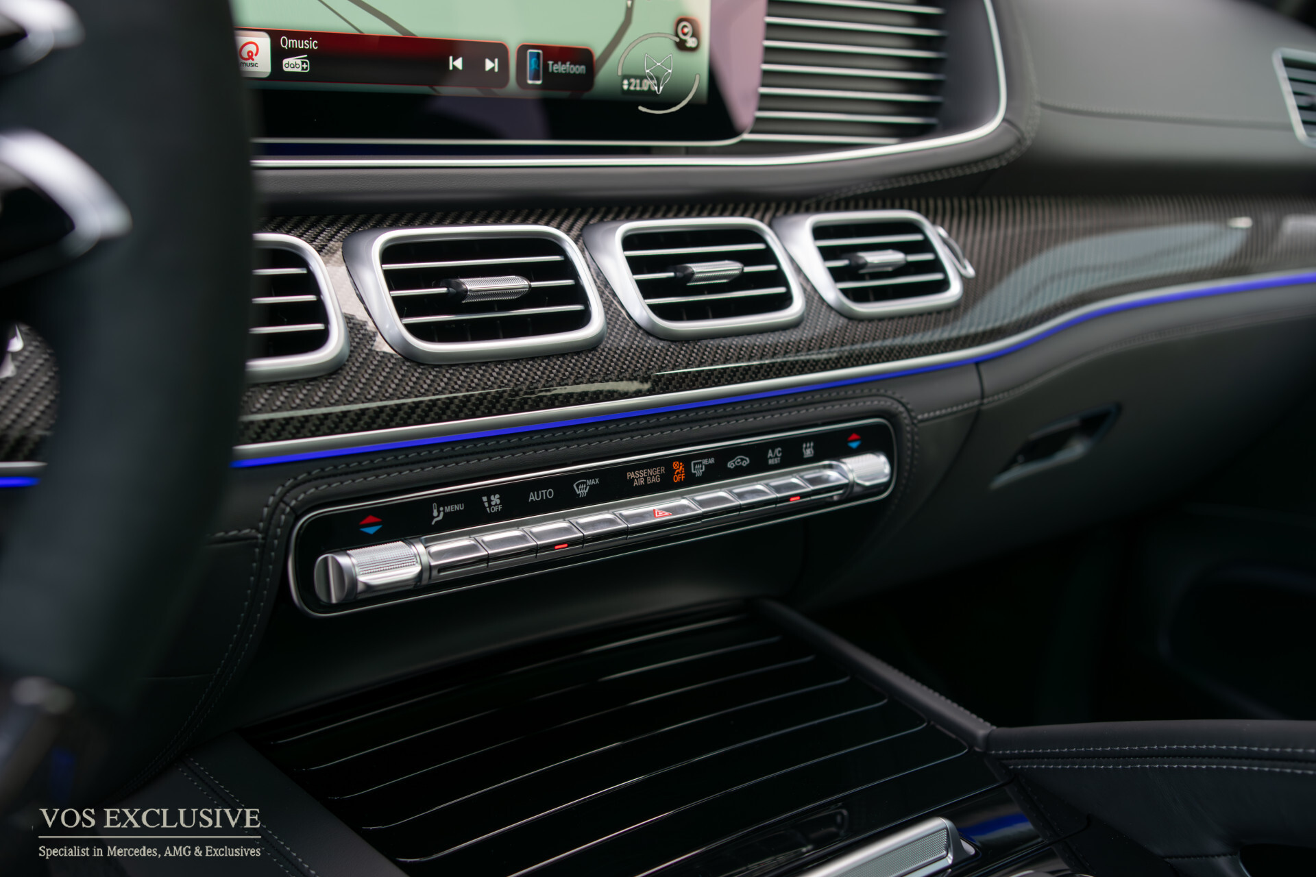 Mercedes-Benz GLE Coupé AMG 53 4MATIC+ Full Carbon | Ruitleder | Massage | Softclose | Manufaktur | Stoelkoeling | ACC | Keyless | Trekhaak Foto 26