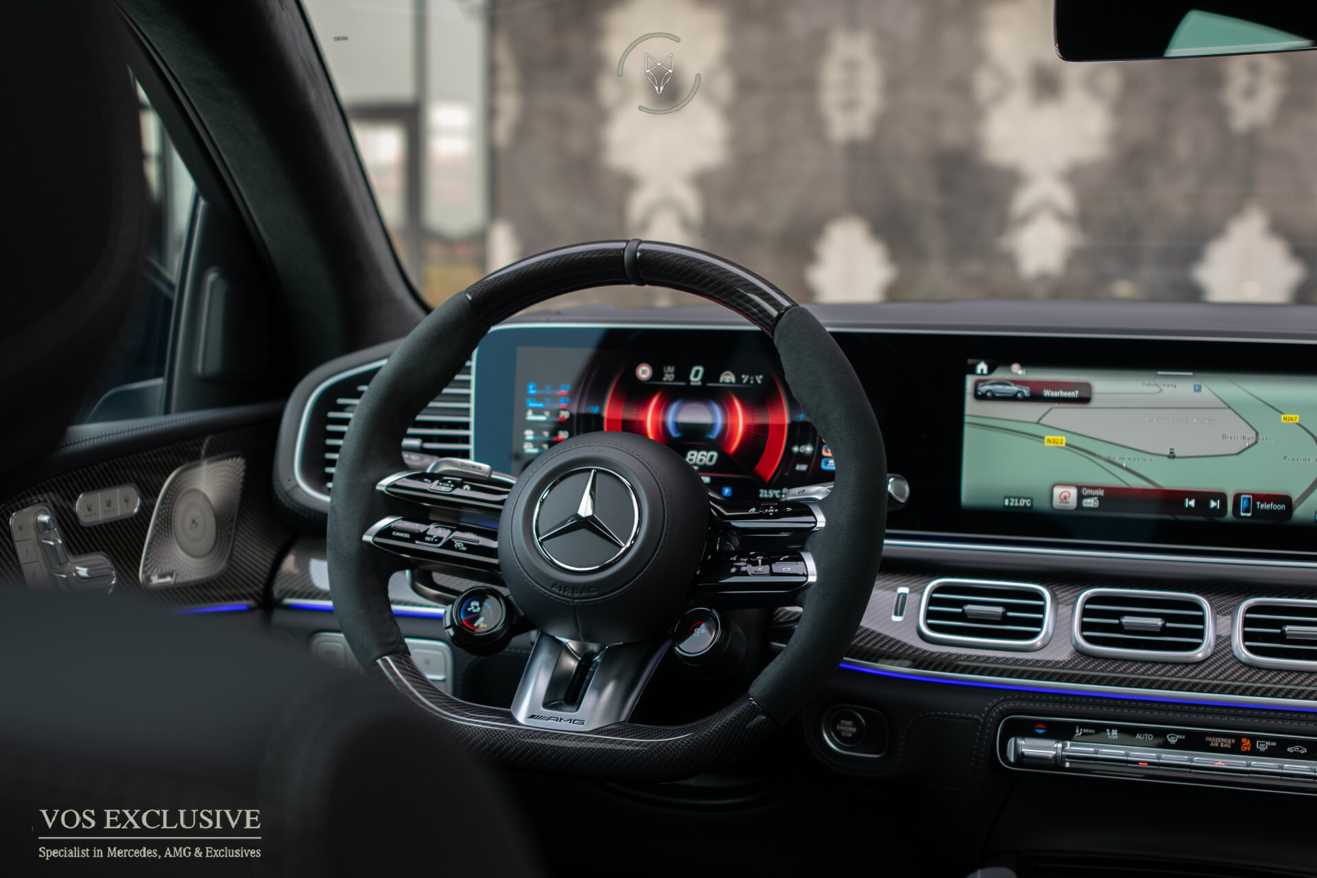 Mercedes-Benz GLE Coupé AMG 53 4MATIC+ Full Carbon | Ruitleder | Massage | Softclose | Manufaktur | Stoelkoeling | ACC | Keyless | Trekhaak Foto 37