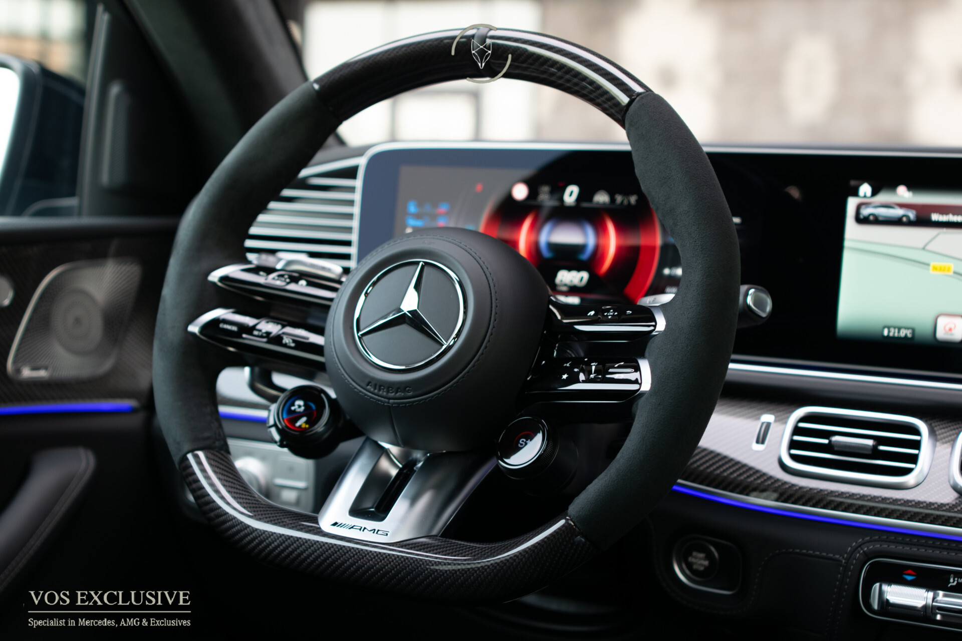 Mercedes-Benz GLE Coupé AMG 53 4MATIC+ Full Carbon | Ruitleder | Massage | Softclose | Manufaktur | Stoelkoeling | ACC | Keyless | Trekhaak Foto 51