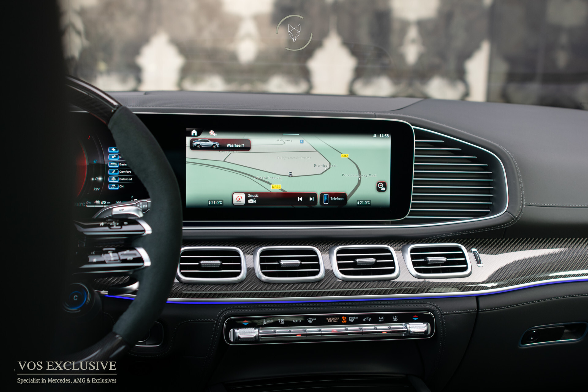 Mercedes-Benz GLE Coupé AMG 53 4MATIC+ Full Carbon | Ruitleder | Massage | Softclose | Manufaktur | Stoelkoeling | ACC | Keyless | Trekhaak Foto 55