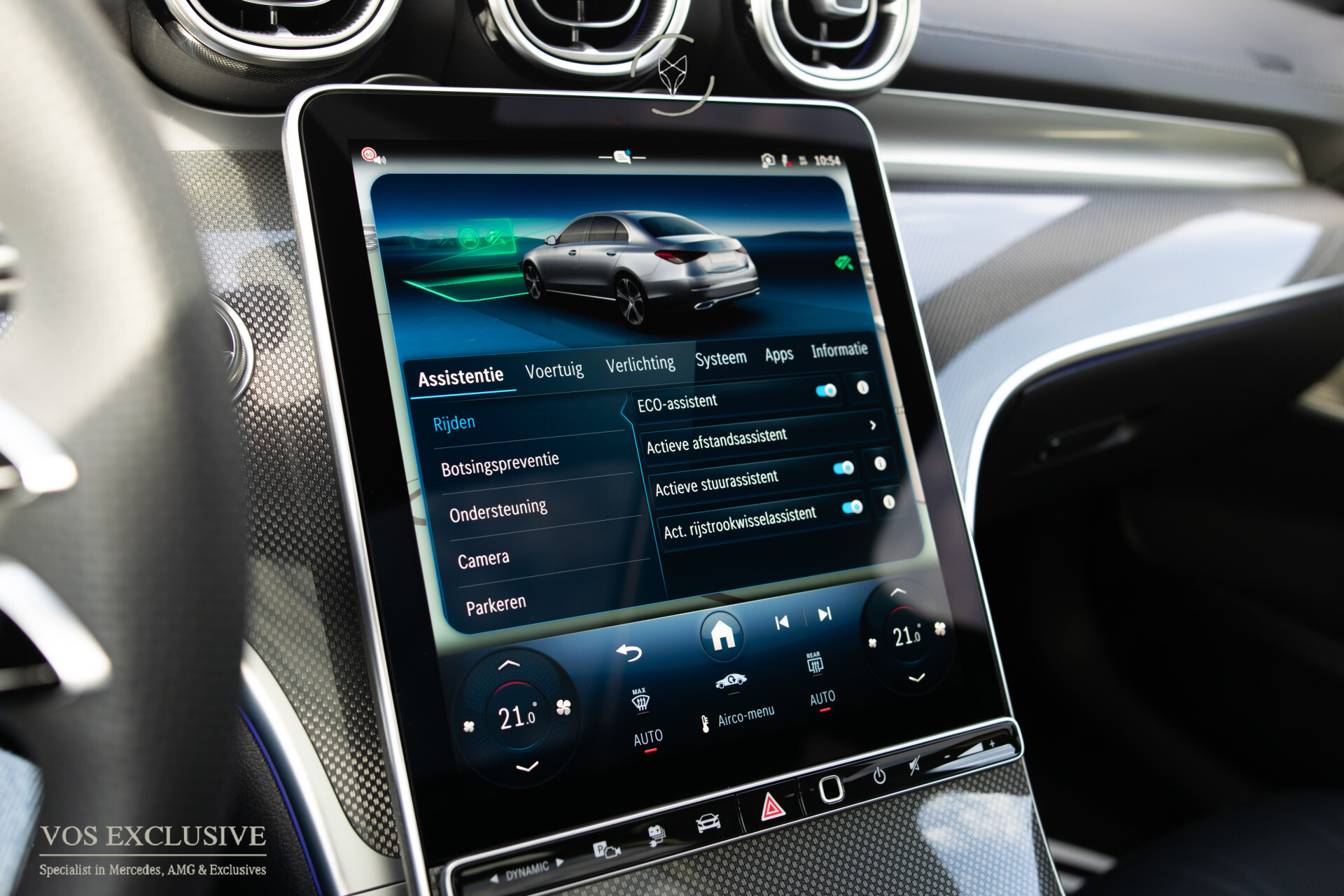 Mercedes-Benz C-Klasse 300 e AMG Magno | Nappa | Night | Rij-assistentie Plus | Keyless-Go | Stoelkoeling | Pano | 360° | Burmester | 19'' Foto 39