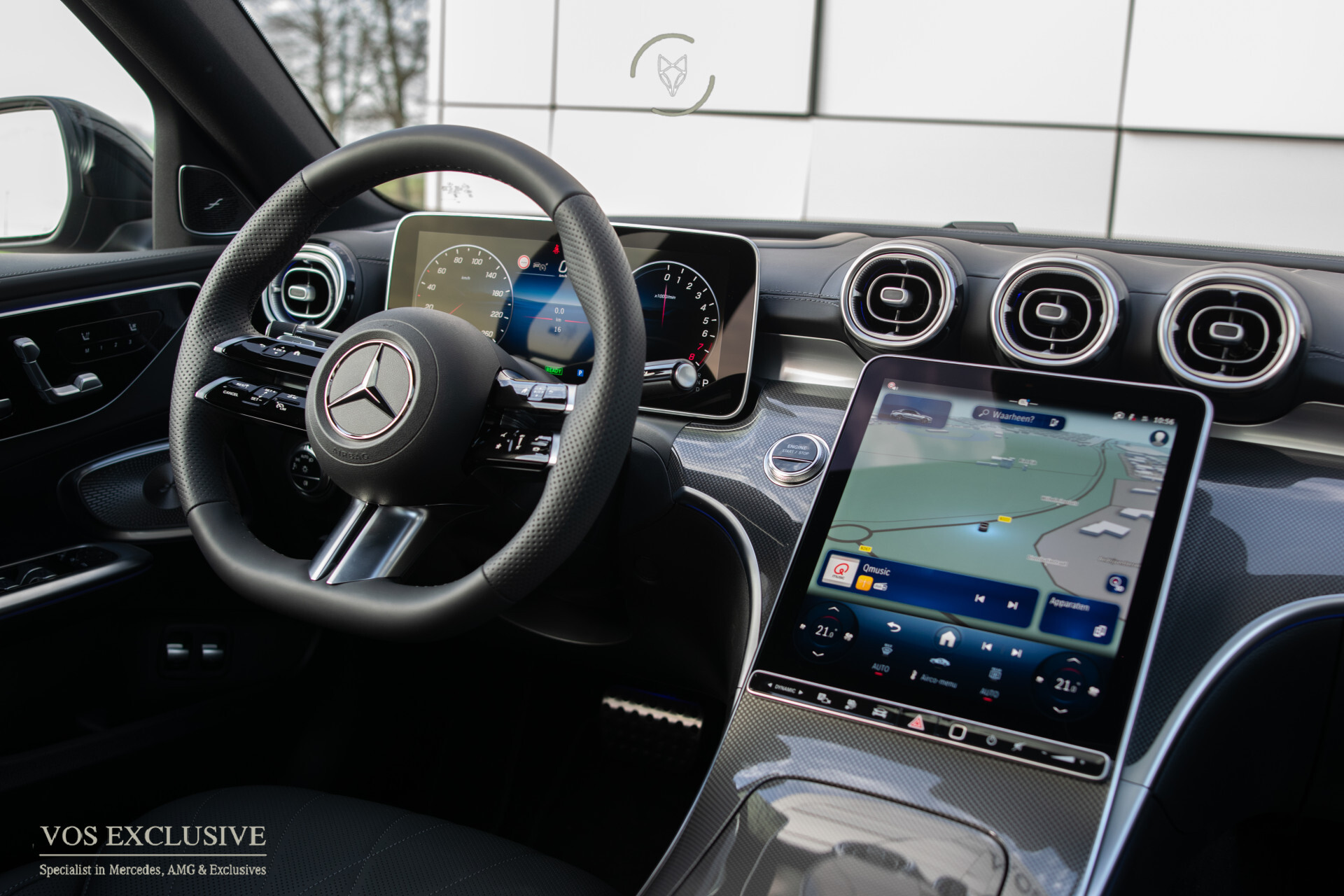 Mercedes-Benz C-Klasse 300 e AMG Magno | Nappa | Night | Rij-assistentie Plus | Keyless-Go | Stoelkoeling | Pano | 360° | Burmester | 19'' Foto 40