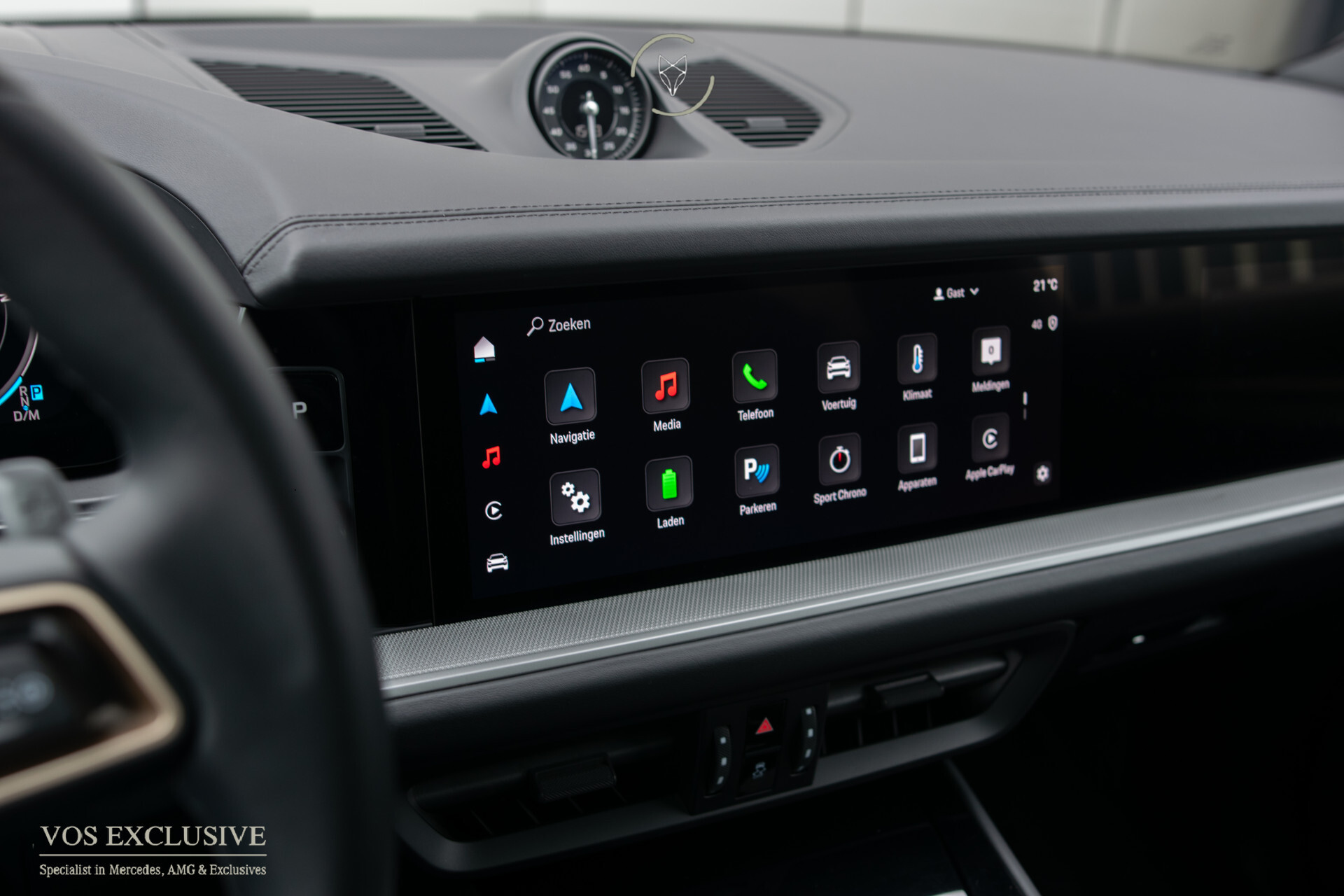 Porsche Cayenne 3.0 E-Hybrid SportDesign | Passenger Display | 21'' | Luchtvering | HUD | ACC | Bose | 18-voudig | Panorama | Stoelkoeling Foto 20