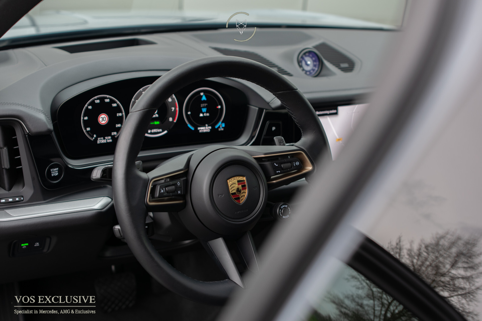 Porsche Cayenne 3.0 E-Hybrid SportDesign | Passenger Display | 21'' | Luchtvering | HUD | ACC | Bose | 18-voudig | Panorama | Stoelkoeling Foto 27