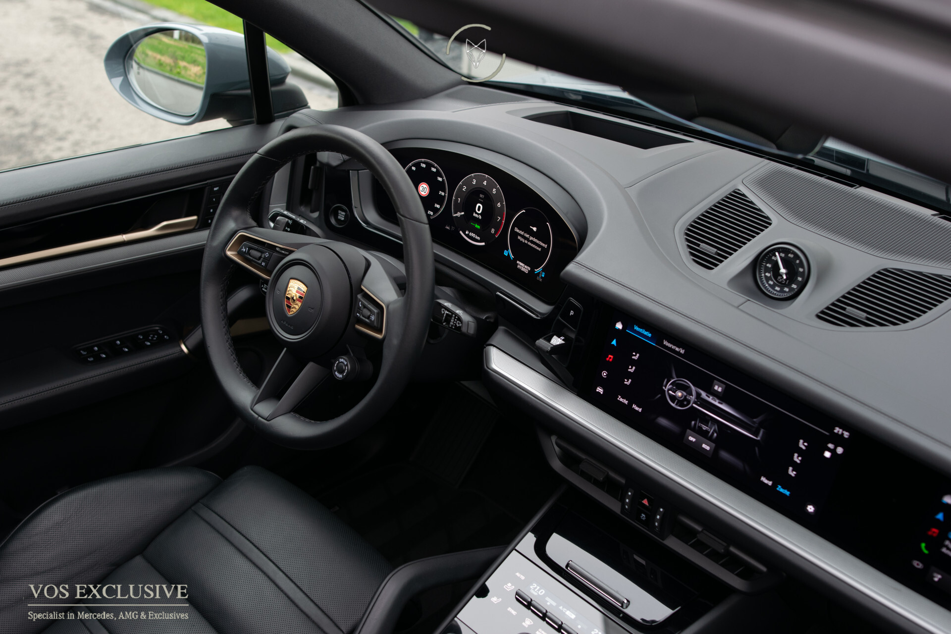 Porsche Cayenne 3.0 E-Hybrid SportDesign | Passenger Display | 21'' | Luchtvering | HUD | ACC | Bose | 18-voudig | Panorama | Stoelkoeling Foto 44