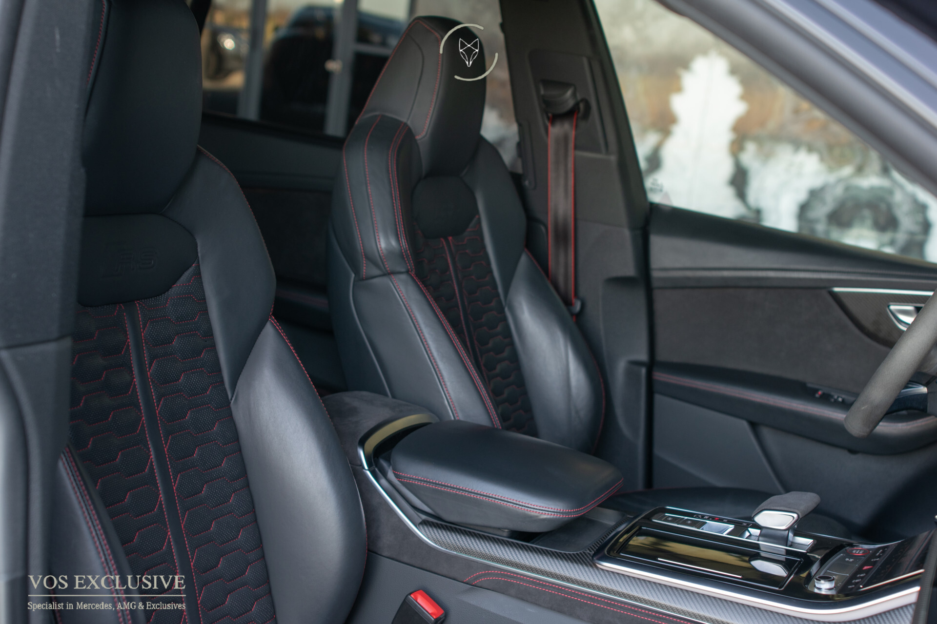 Audi RSQ8 4.0 TFSI Quattro 23'' Vossen | Ceramic | Carbon | Aeropakket | B&O 3D | RS Dynamic | 4-wielsturing | ACC | HUD | Keyless | Trekhaak | Softclose Foto 12